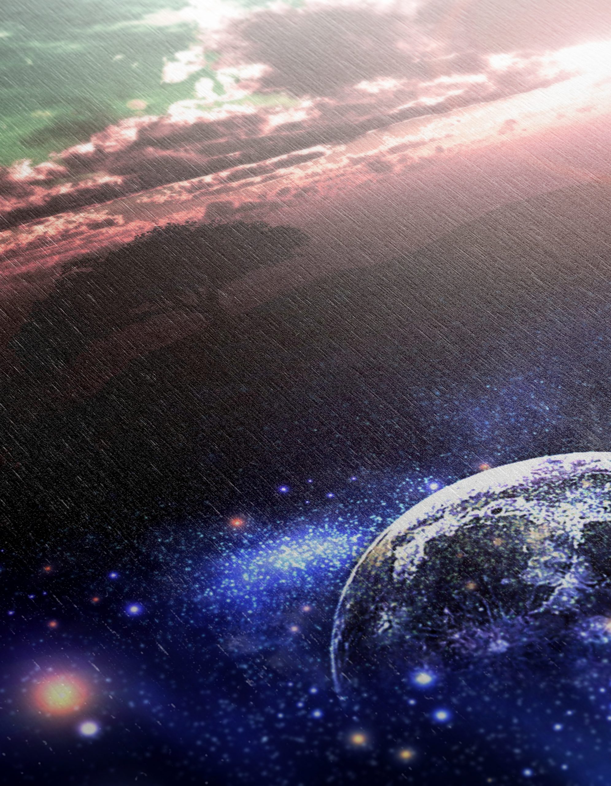 Stunning Cosmic Landscape with Celestial Elements - Image 12