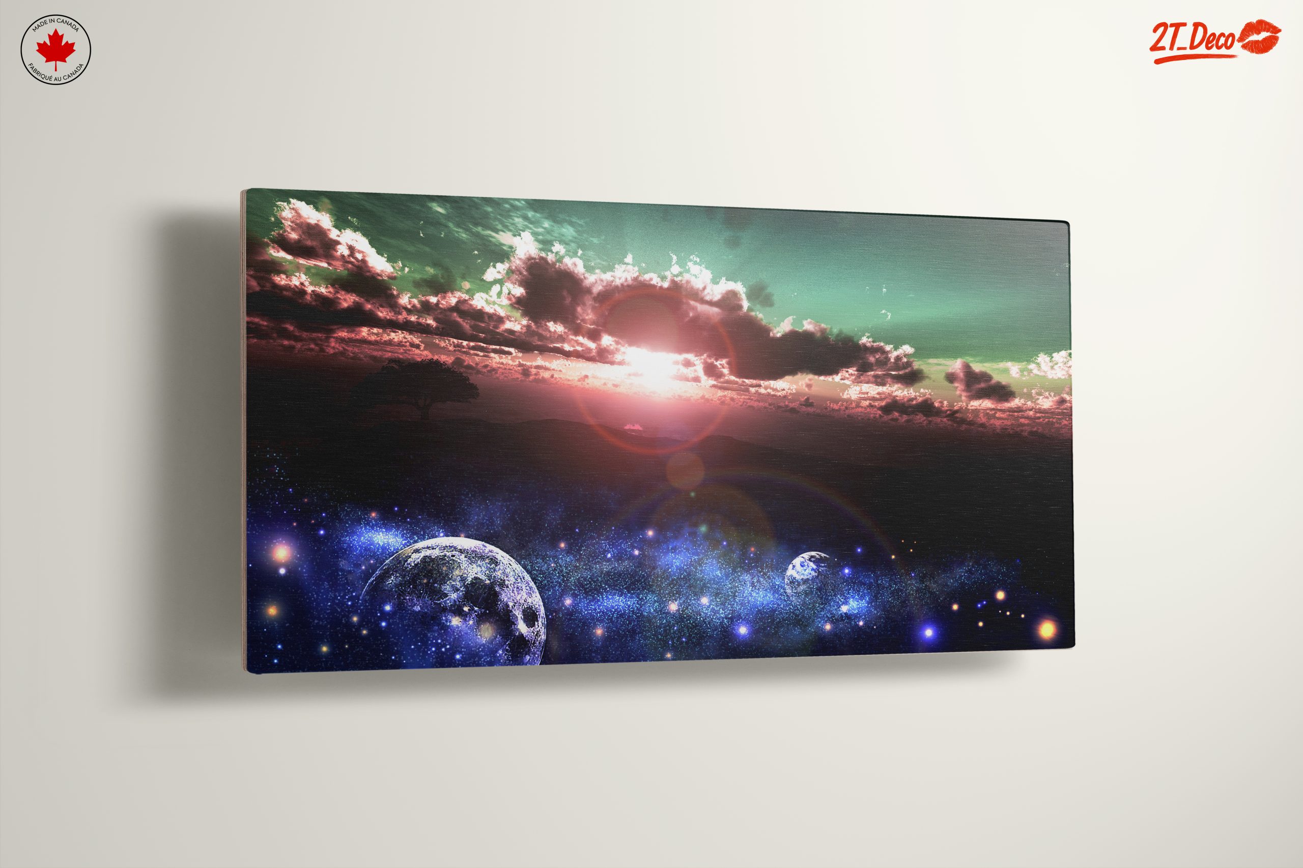 Stunning Cosmic Landscape with Celestial Elements - Image 13