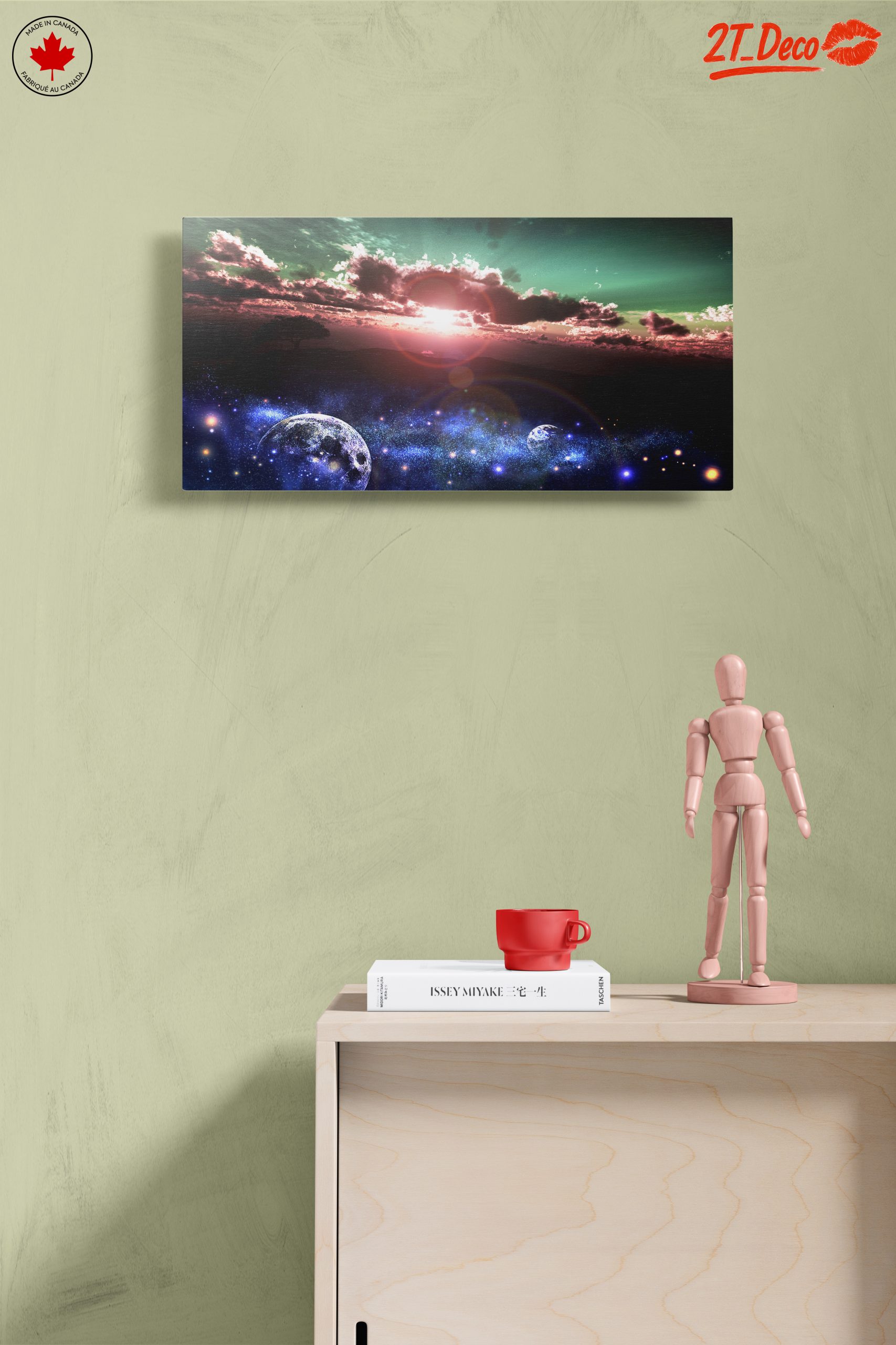 Stunning Cosmic Landscape with Celestial Elements - Image 14