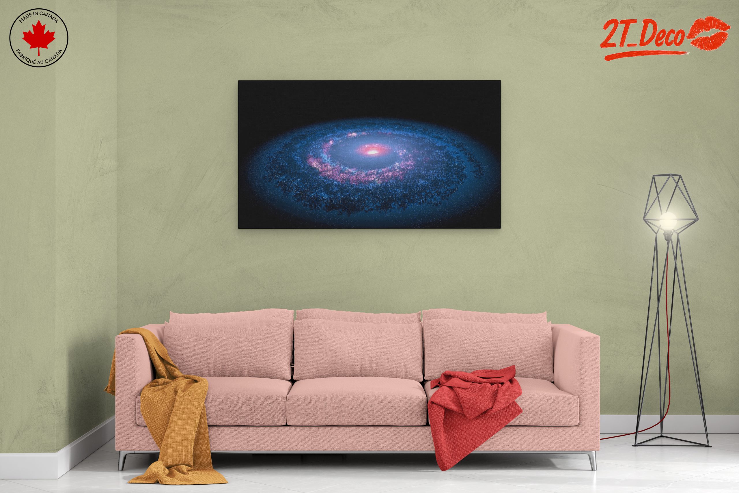 Galaxy Abstract Cosmic Art - Image 2