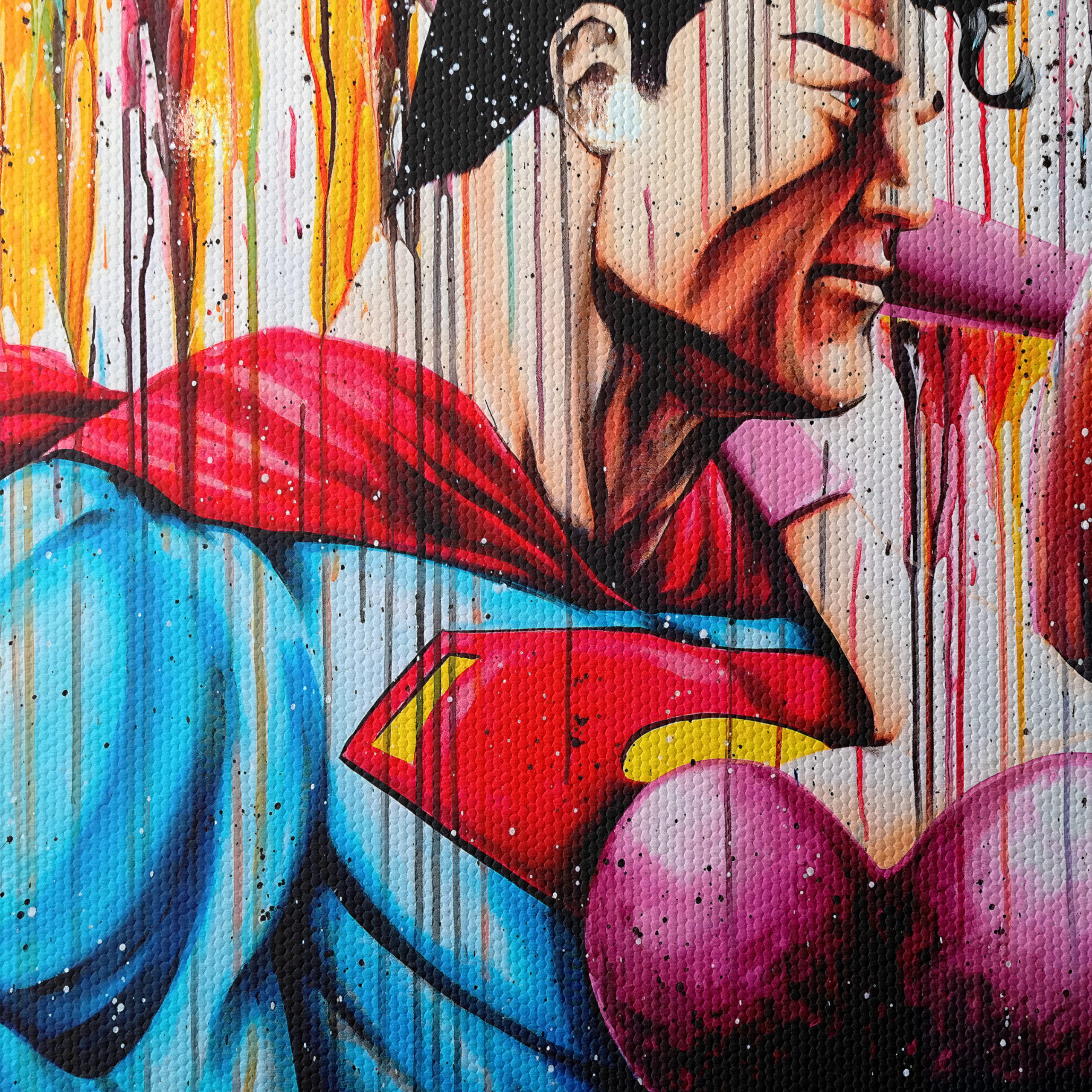 Superman and Jessica Rabbit Art - Image 4