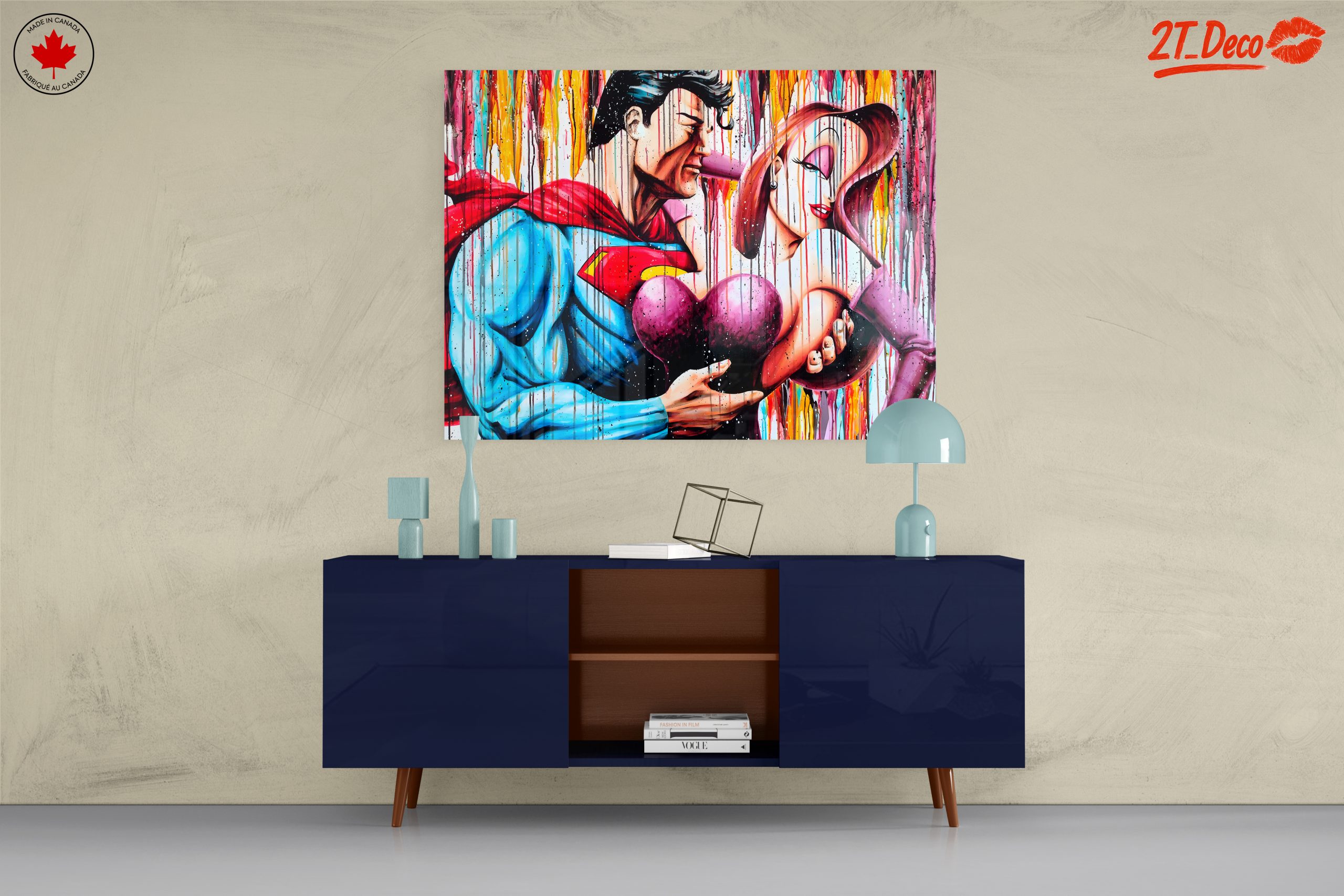 Superman and Jessica Rabbit Art - Image 8
