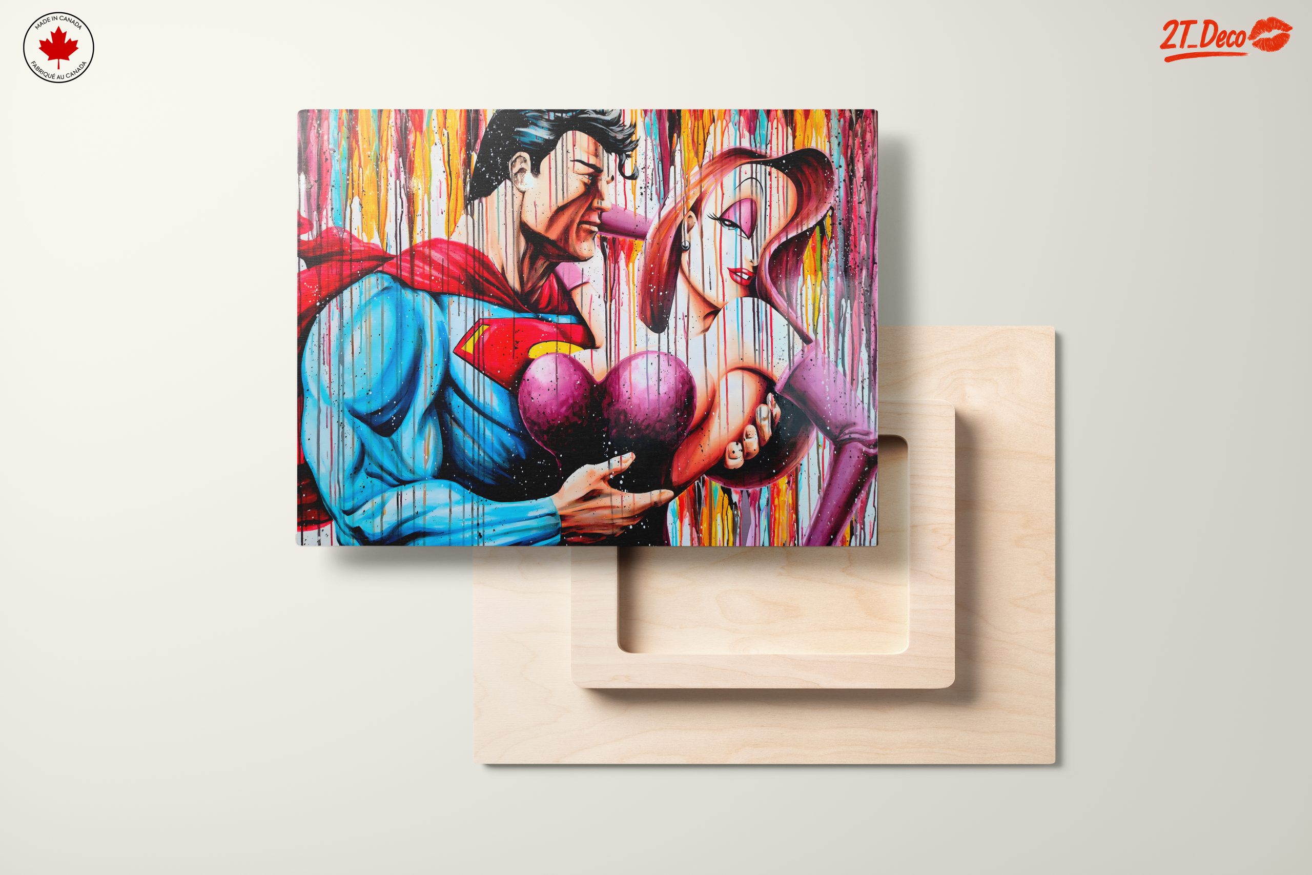 Superman and Jessica Rabbit Art - Image 11