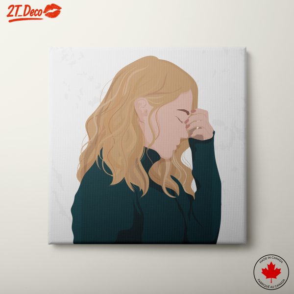 Emotional Contemporary Portrait of a Woman