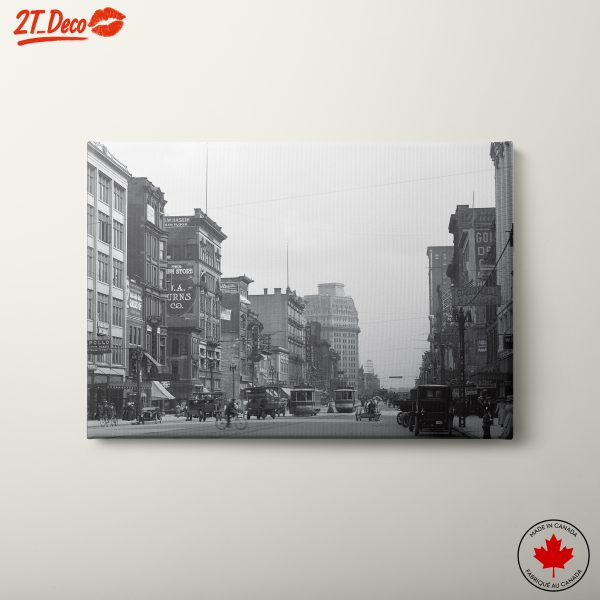 Historical City Street Scene