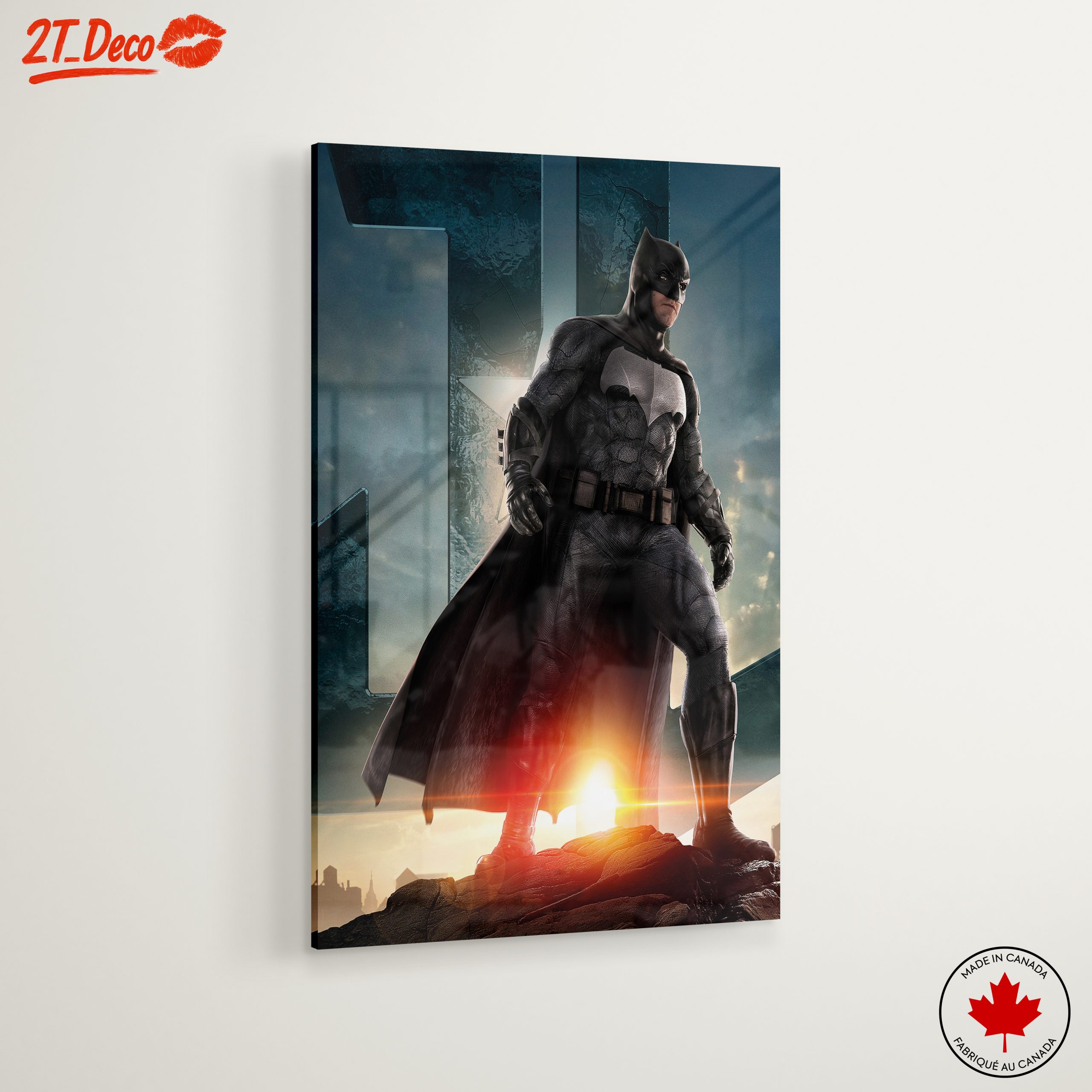 Dynamic Batman Wall Art Featuring Iconic Superhero - Image 6