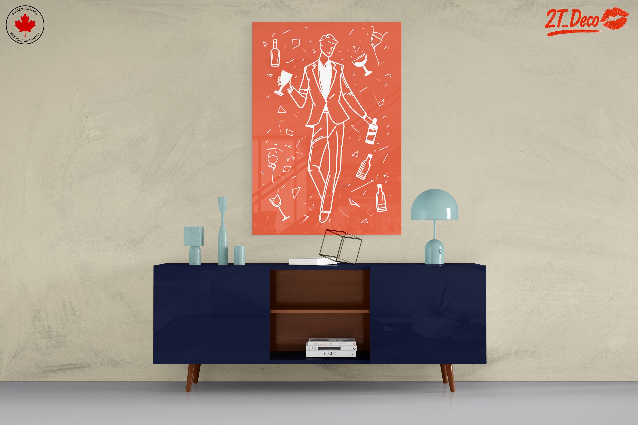 Stylish Cocktail Art for Modern Decor - Image 8