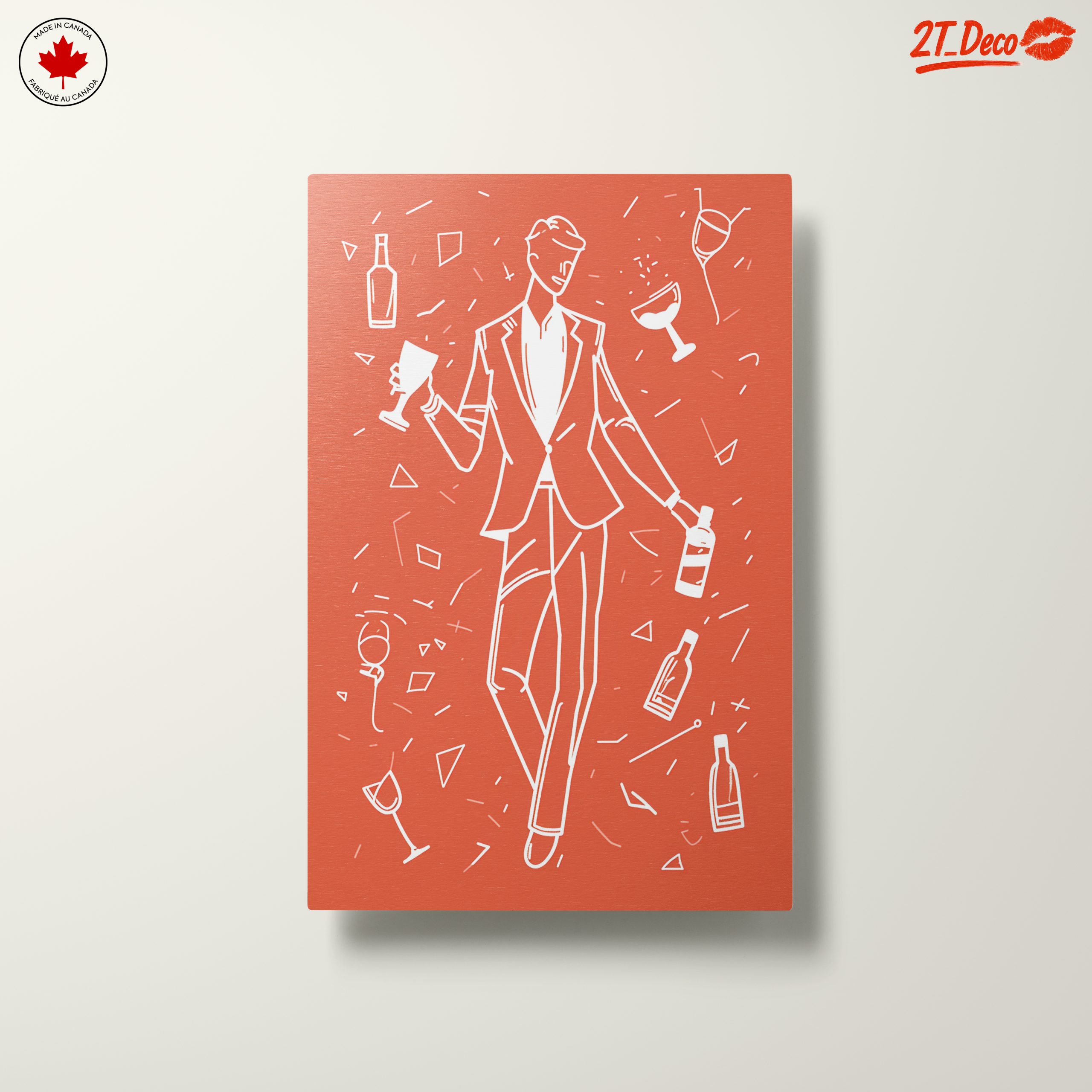 Stylish Cocktail Art for Modern Decor - Image 10