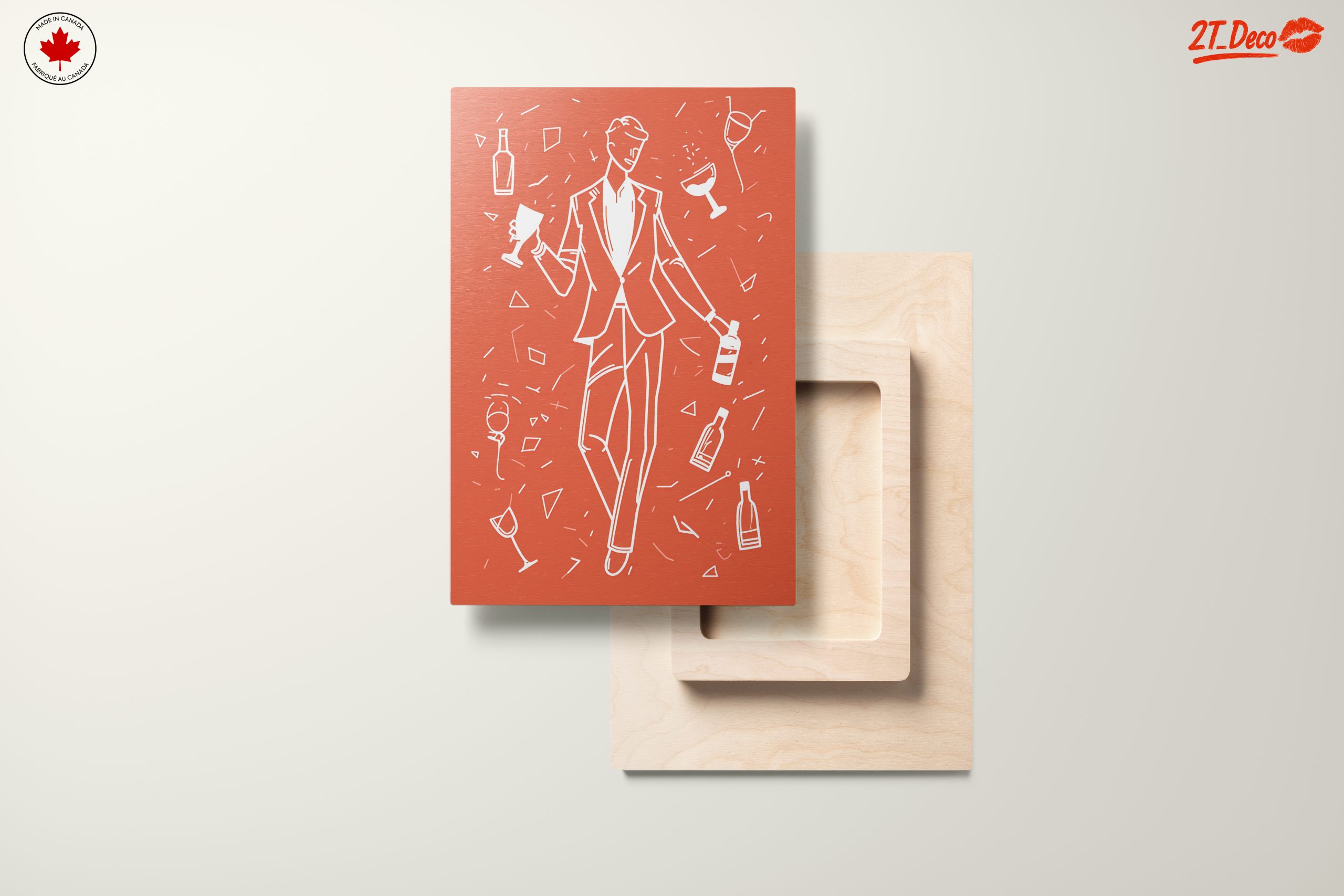 Stylish Cocktail Art for Modern Decor - Image 11