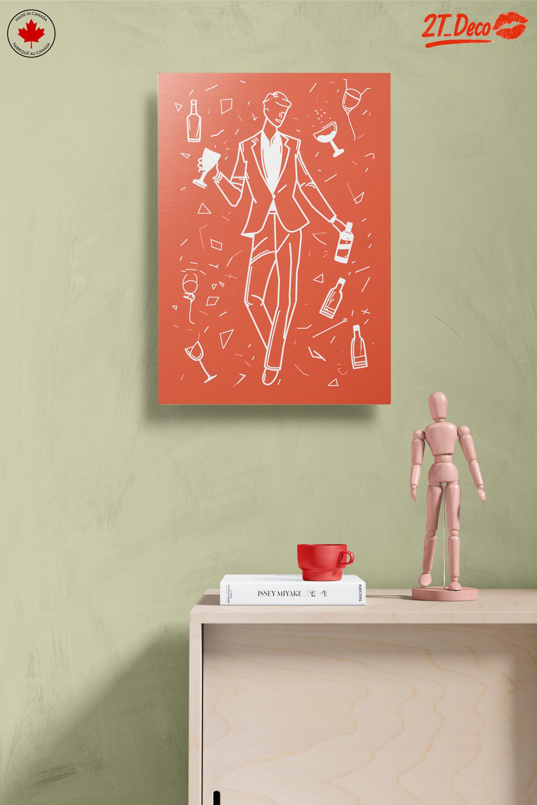 Stylish Cocktail Art for Modern Decor - Image 14