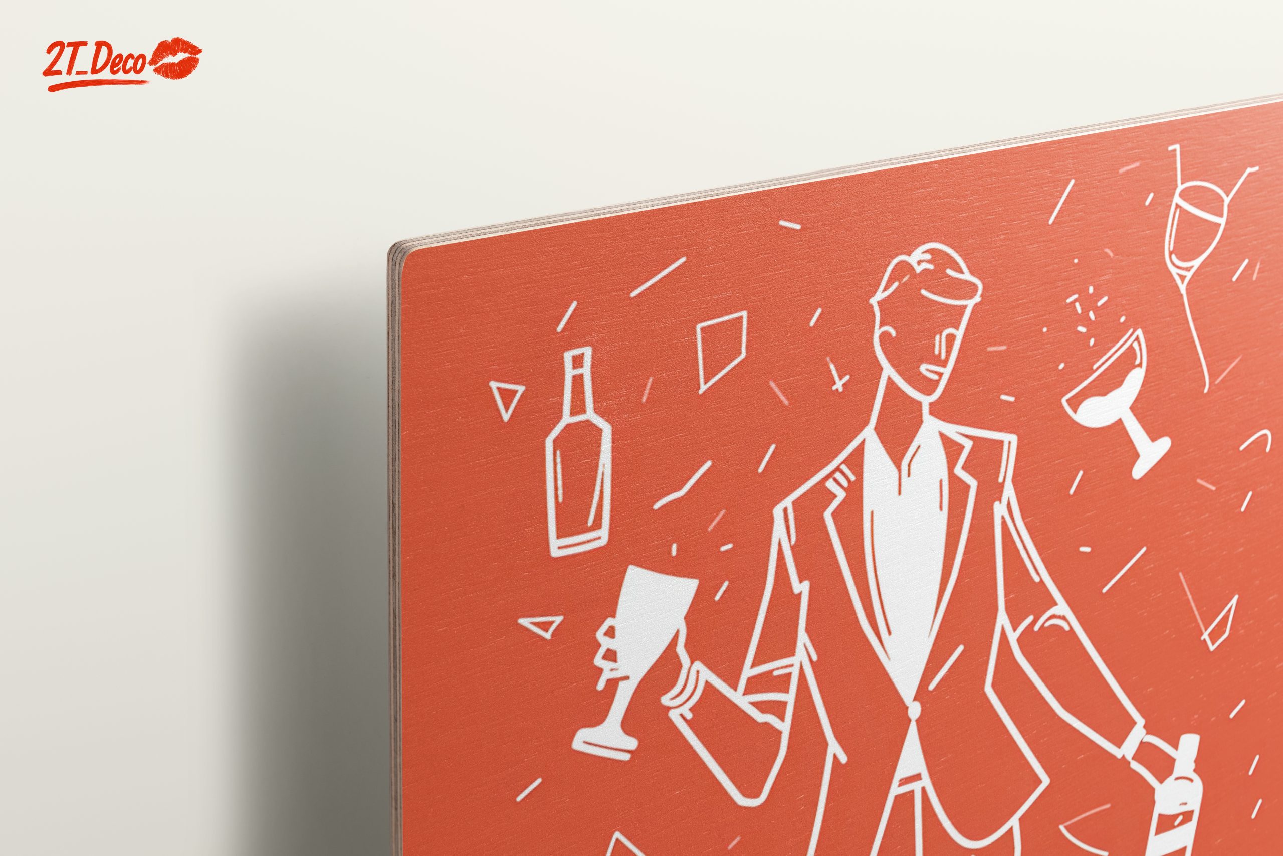 Stylish Cocktail Art for Modern Decor - Image 15