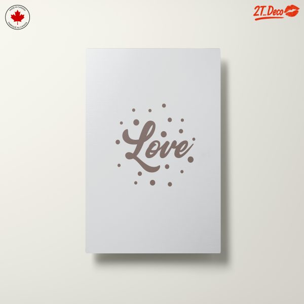 Inspirational Love Quote Wall Art