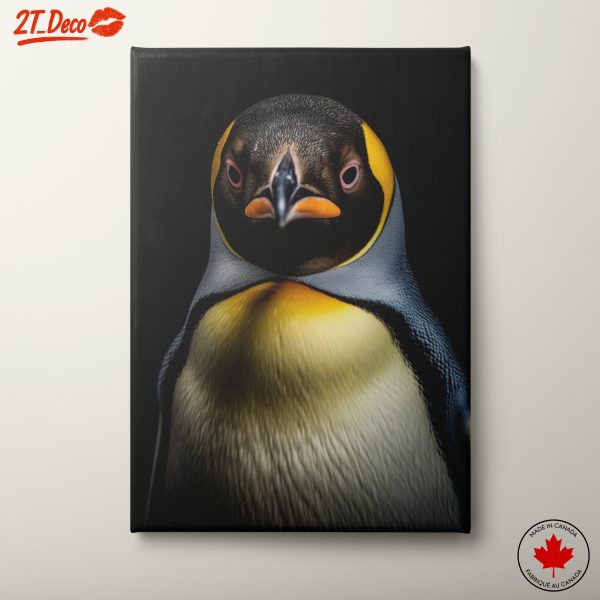 Stunning Artistic Penguin Portrait