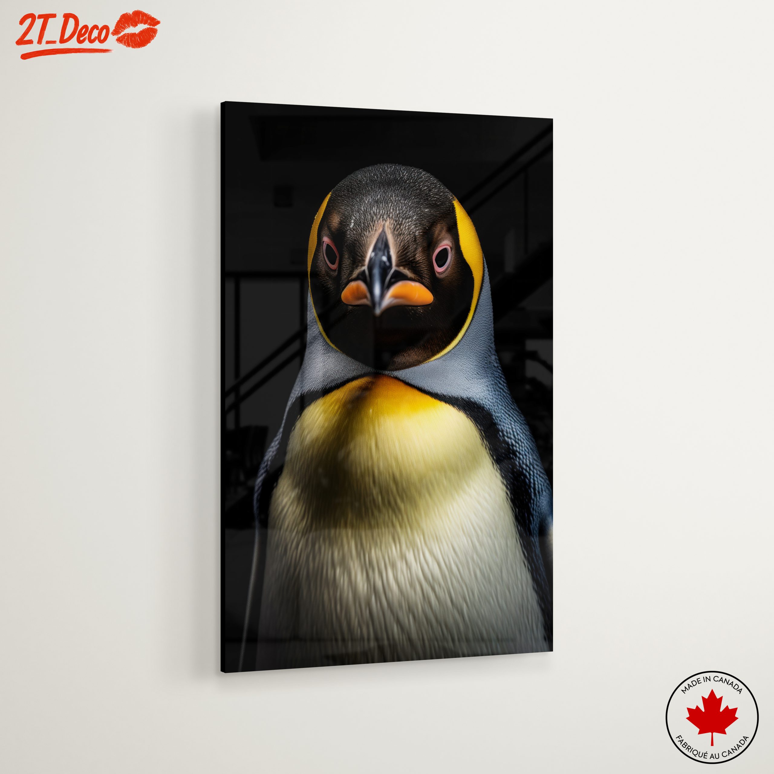 Stunning Artistic Penguin Portrait - Image 6