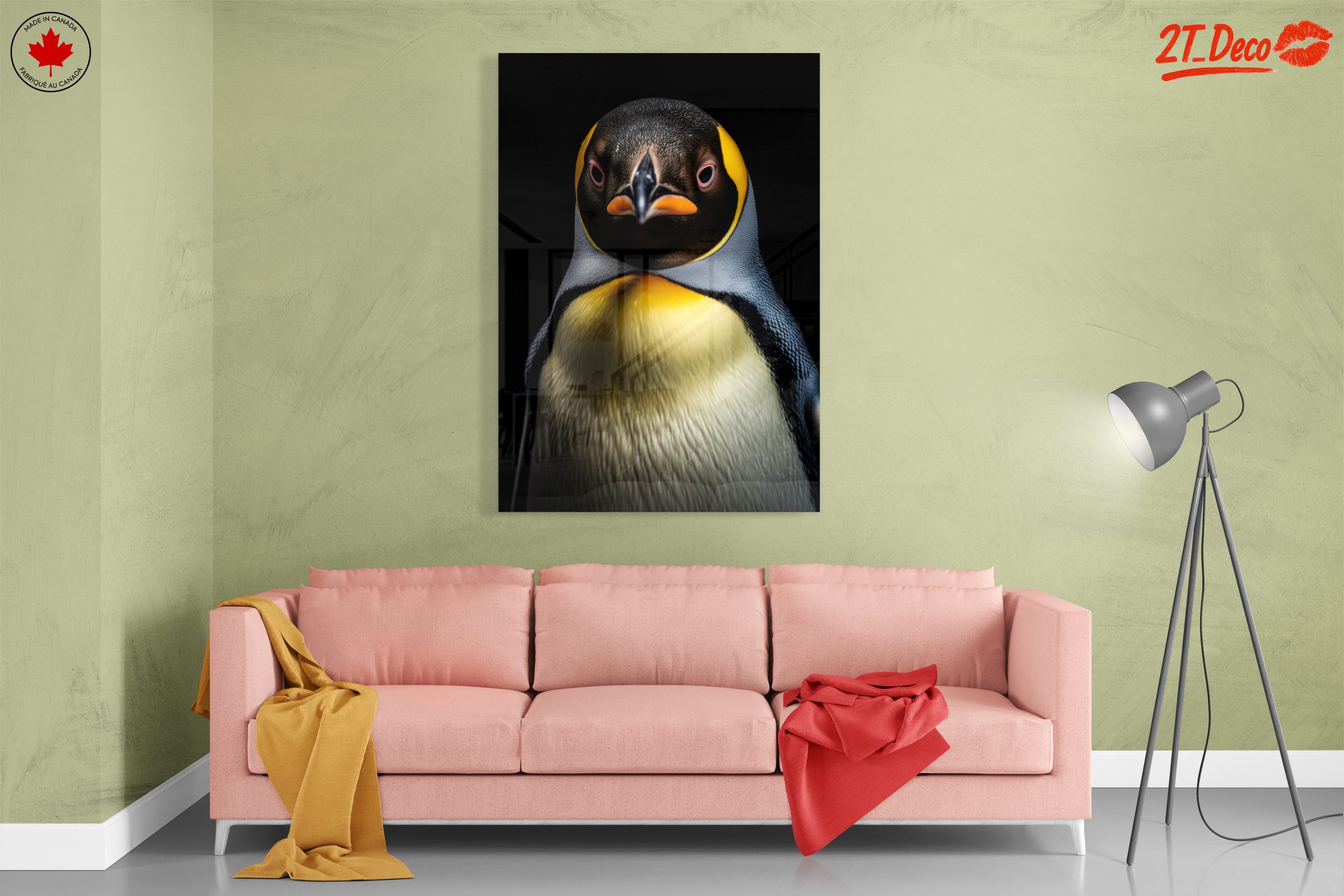 Stunning Artistic Penguin Portrait - Image 7