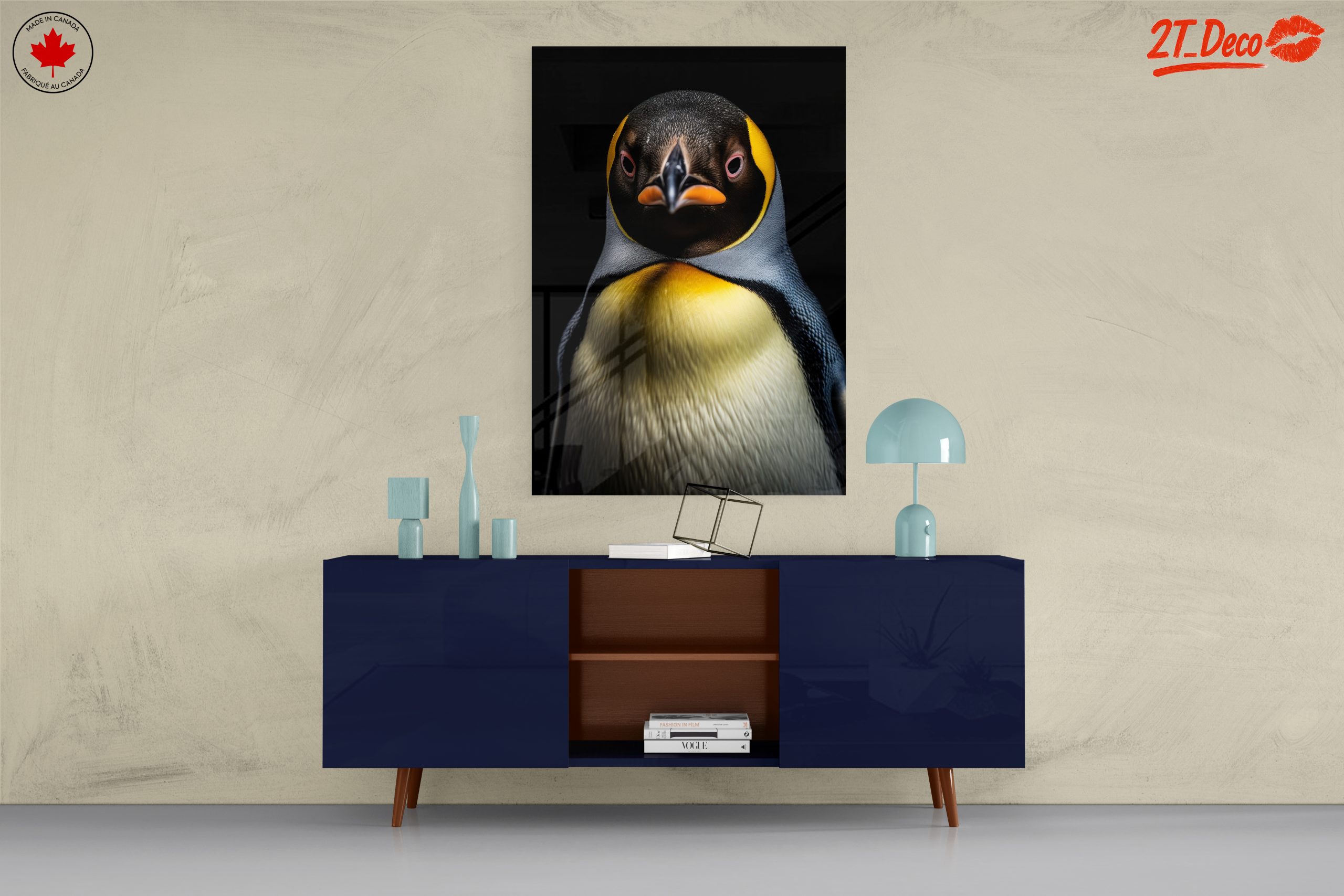 Stunning Artistic Penguin Portrait - Image 8