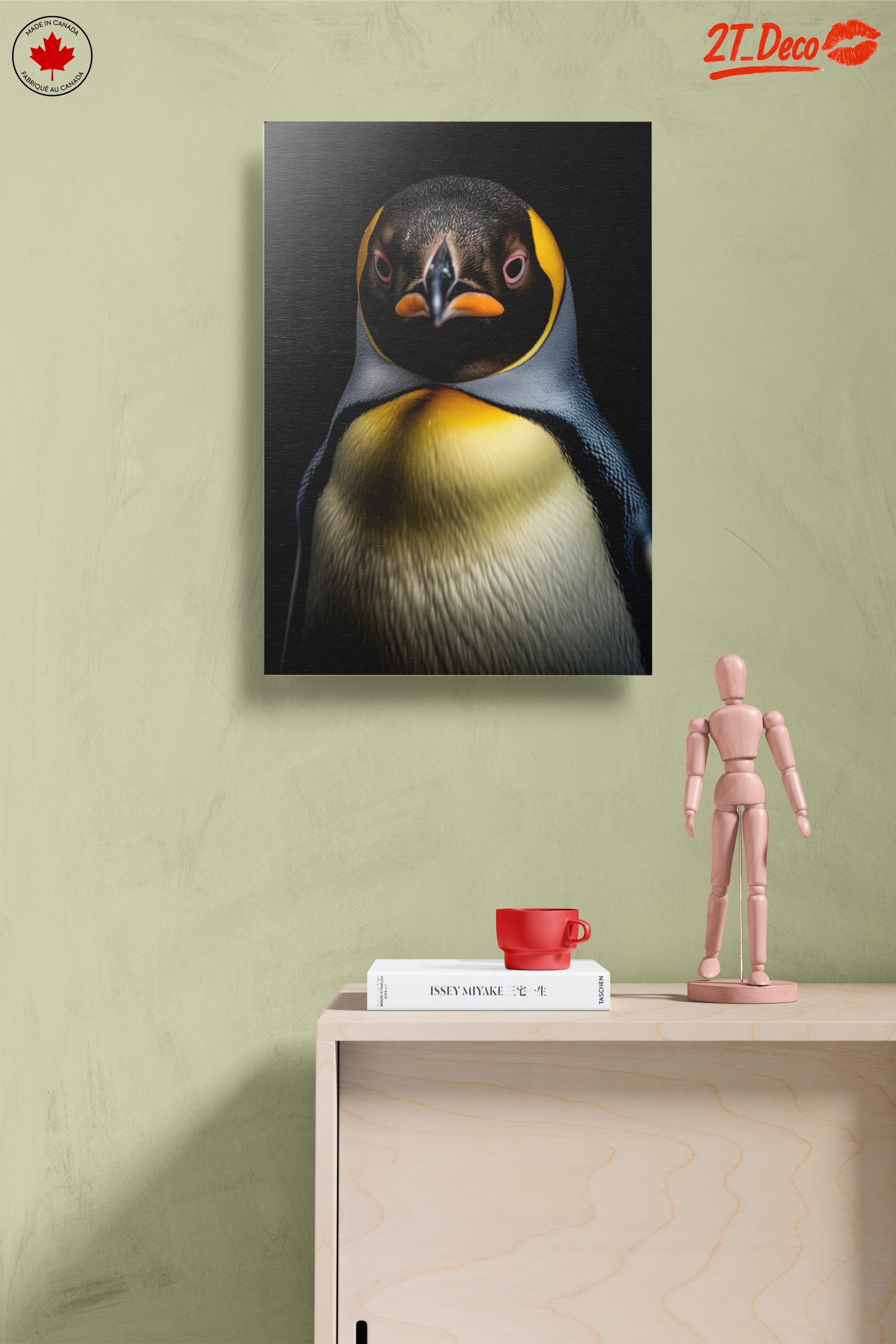 Stunning Artistic Penguin Portrait - Image 14