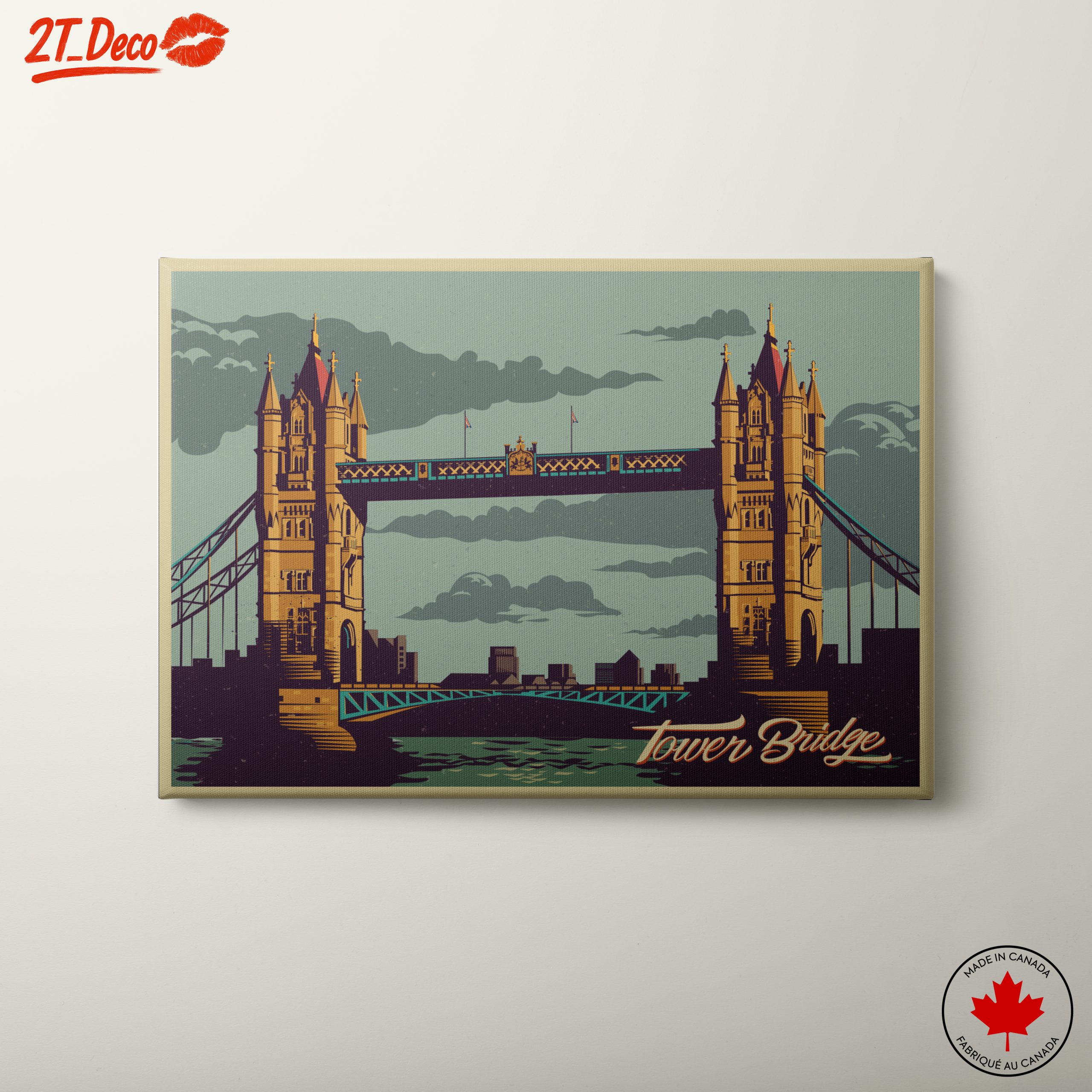 Tower Bridge in Urban Display
