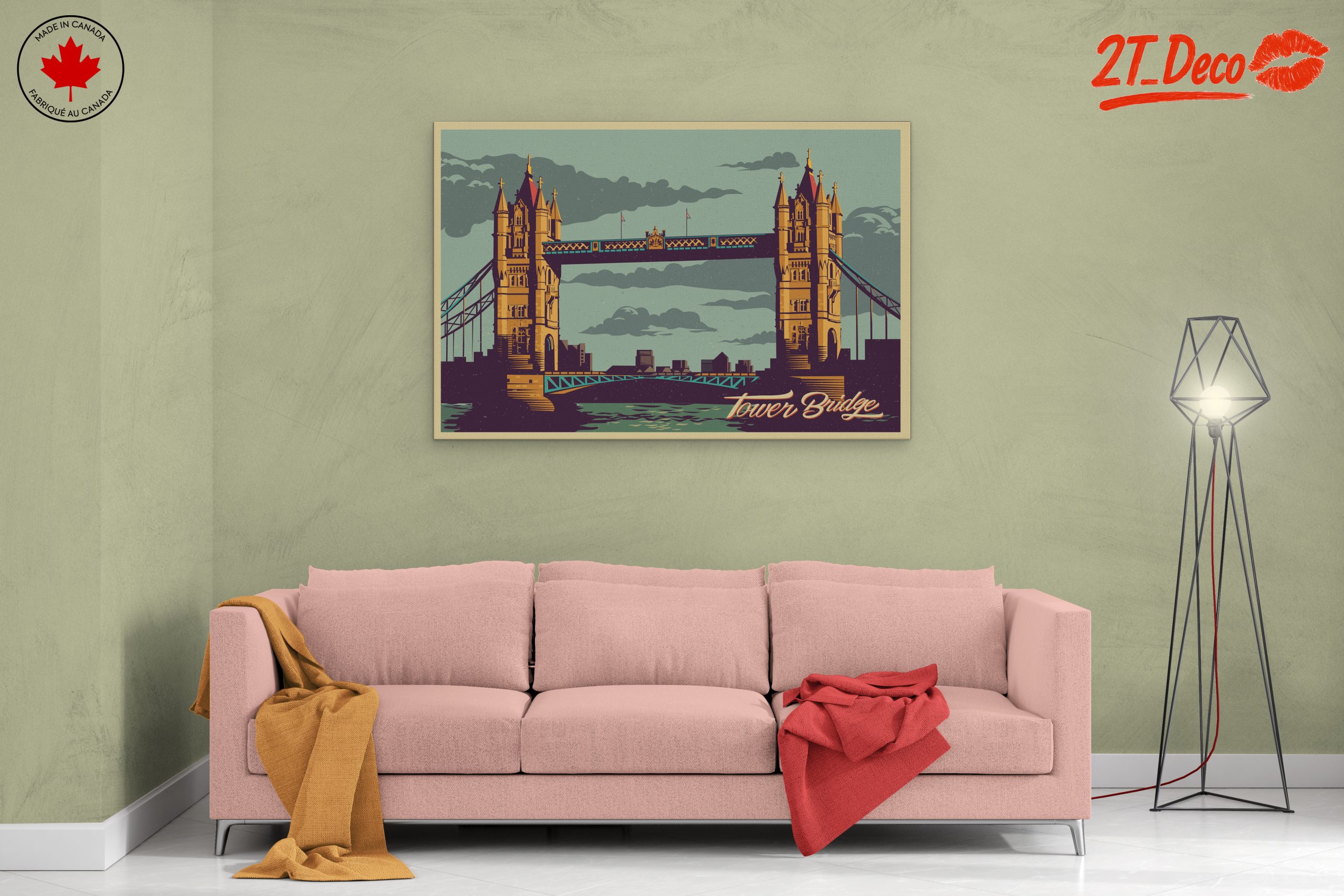 Tower Bridge in Urban Display - Image 2
