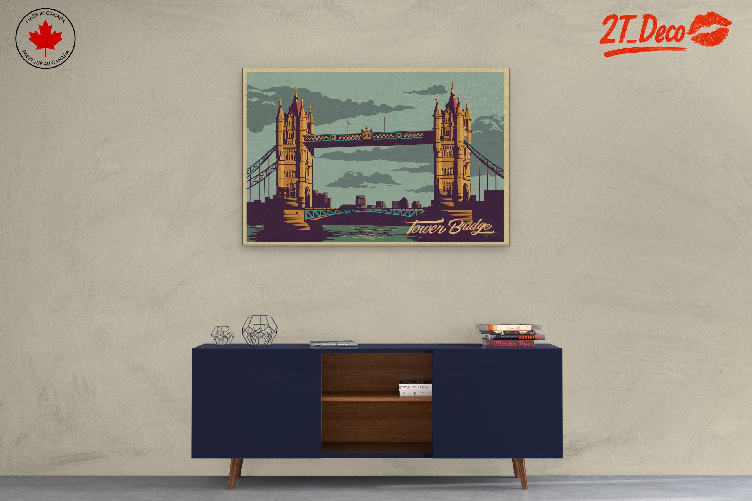 Tower Bridge in Urban Display - Image 3