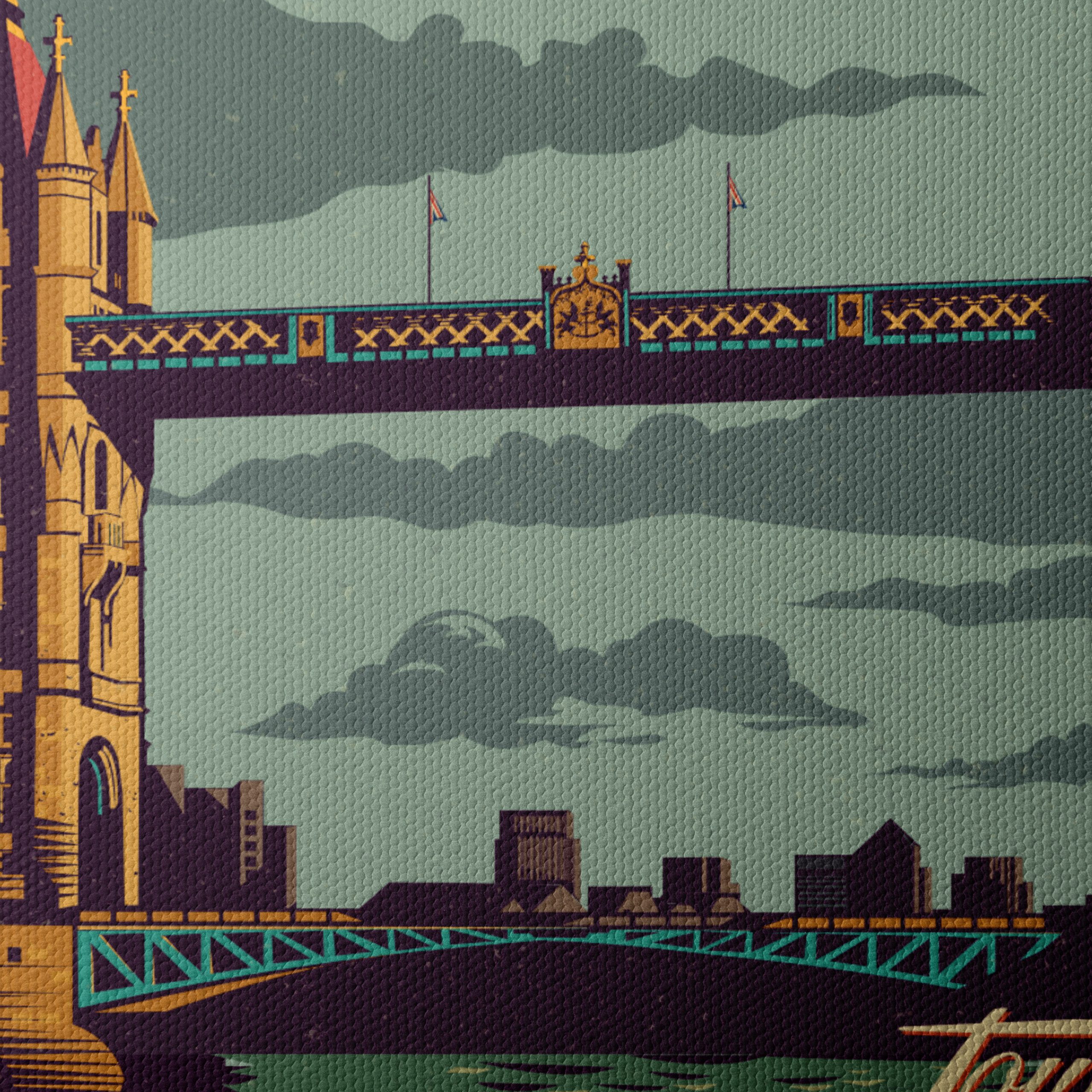 Tower Bridge in Urban Display - Image 4