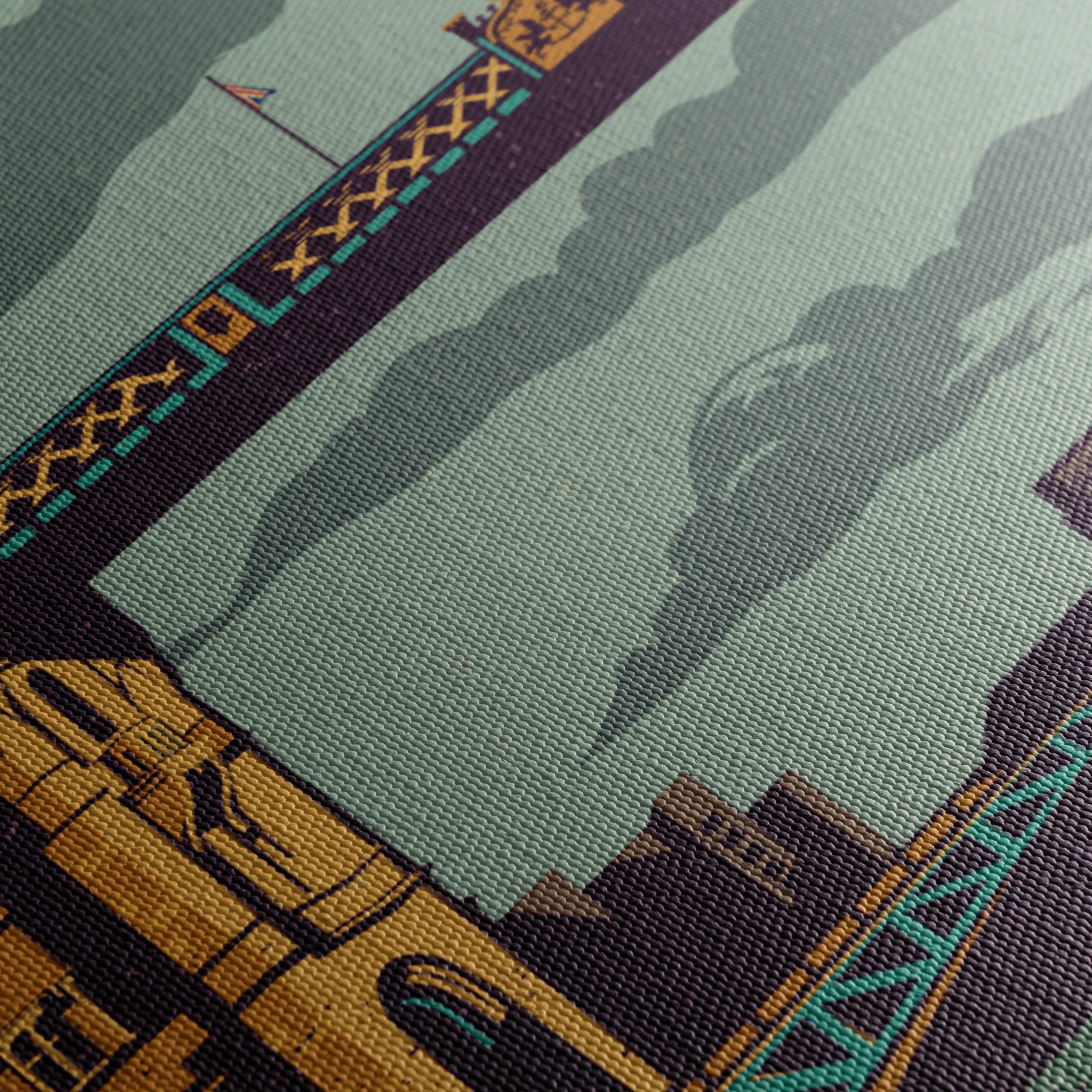 Tower Bridge in Urban Display - Image 5