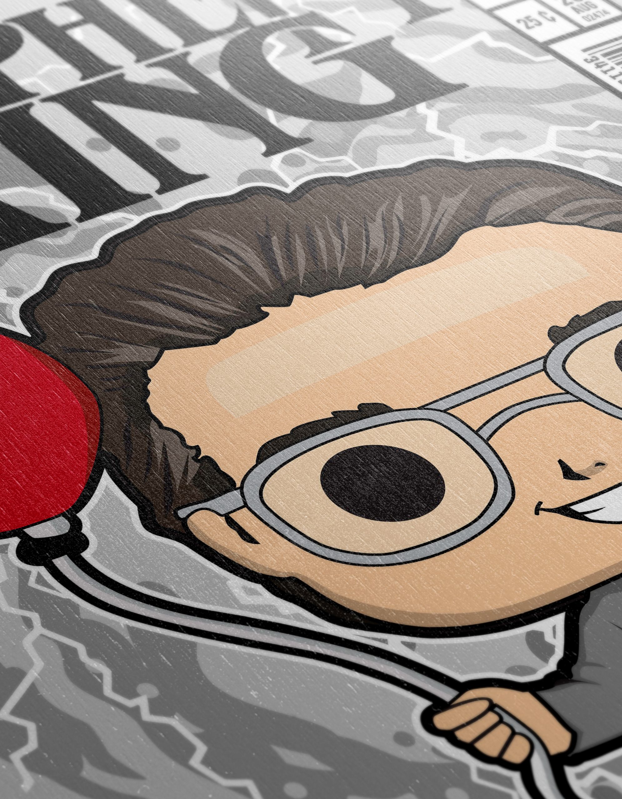 Stylized Stephen King Comic Art - Image 12
