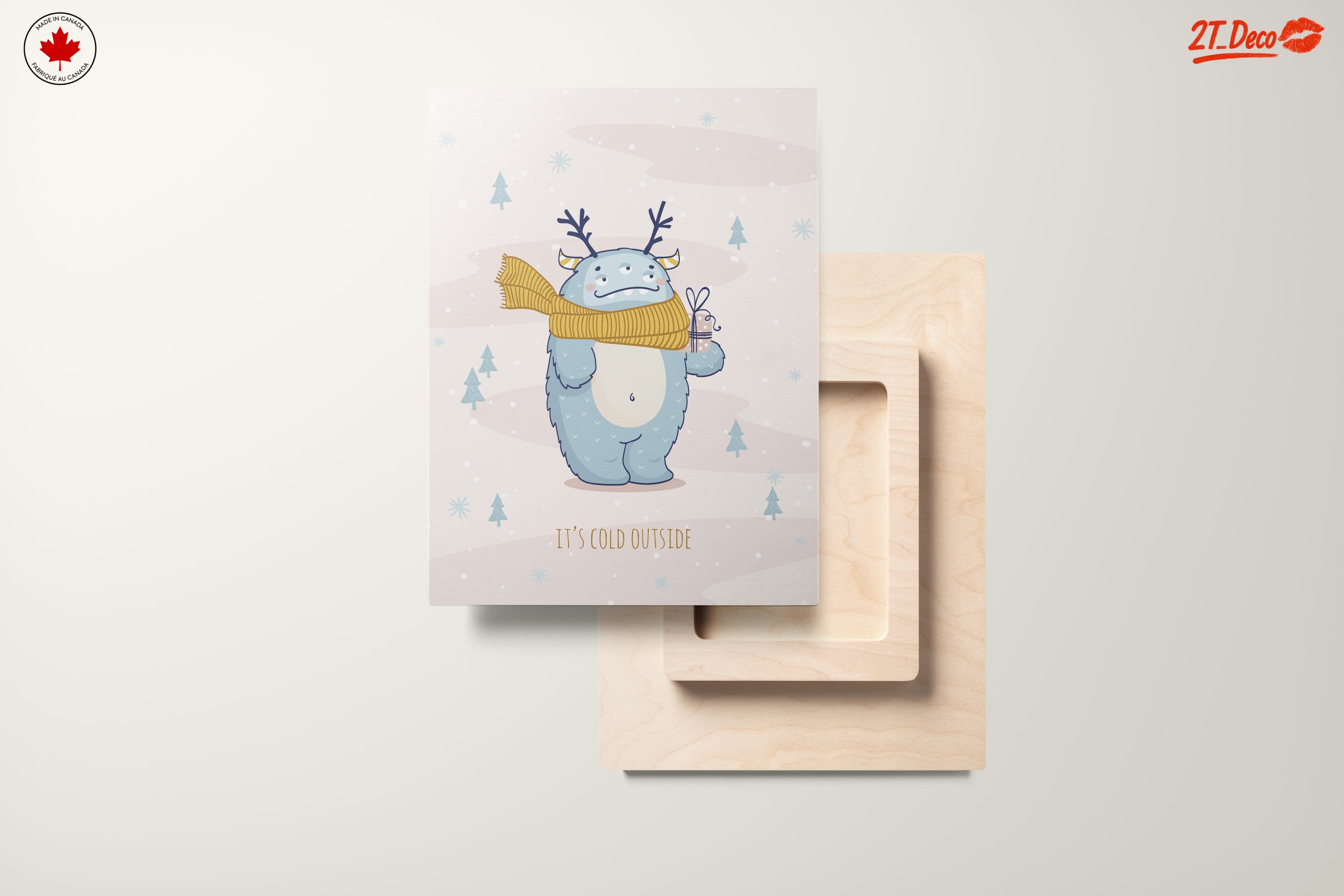 Cute Winter Creature in Winter Scarf - Image 11