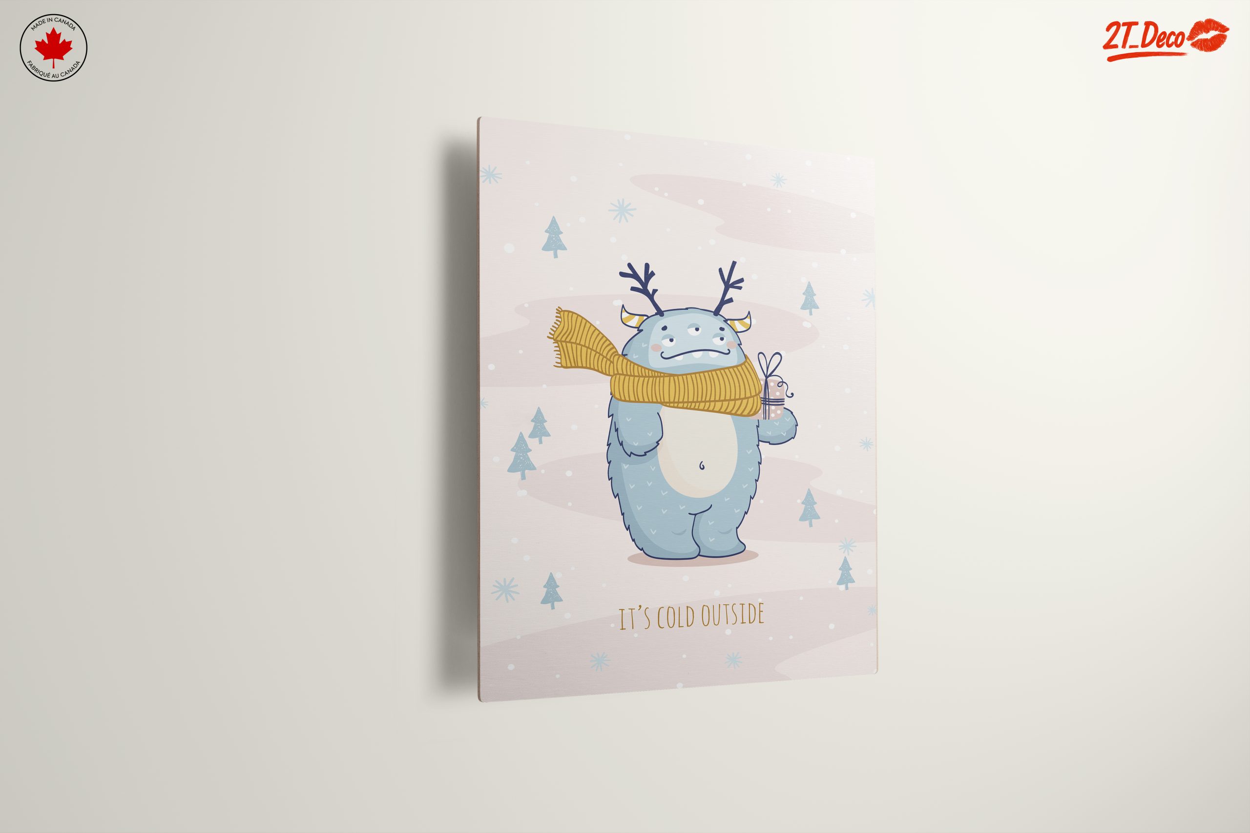 Cute Winter Creature in Winter Scarf - Image 13