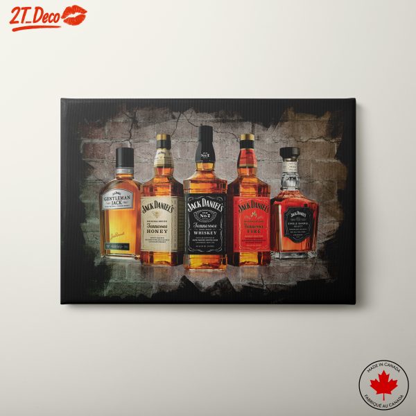 Jack Daniel's Whiskey Collection Art