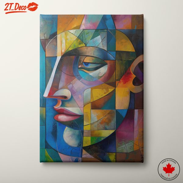 Vibrant Abstract Figure Artwork