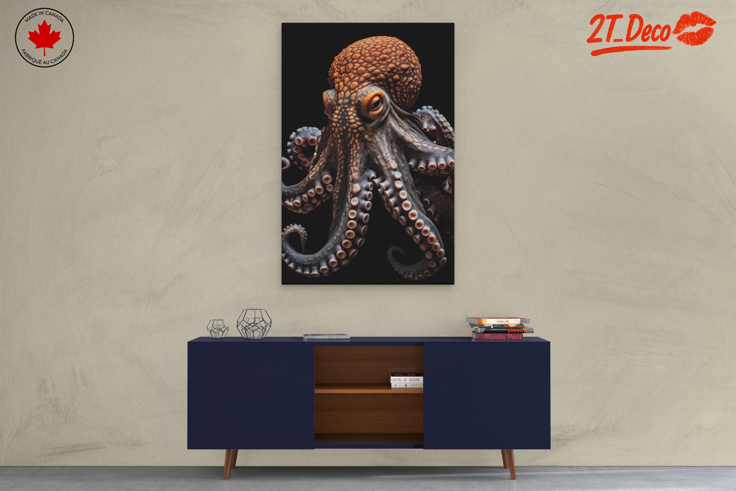 Stunning Octopus Wall Art - Image 3