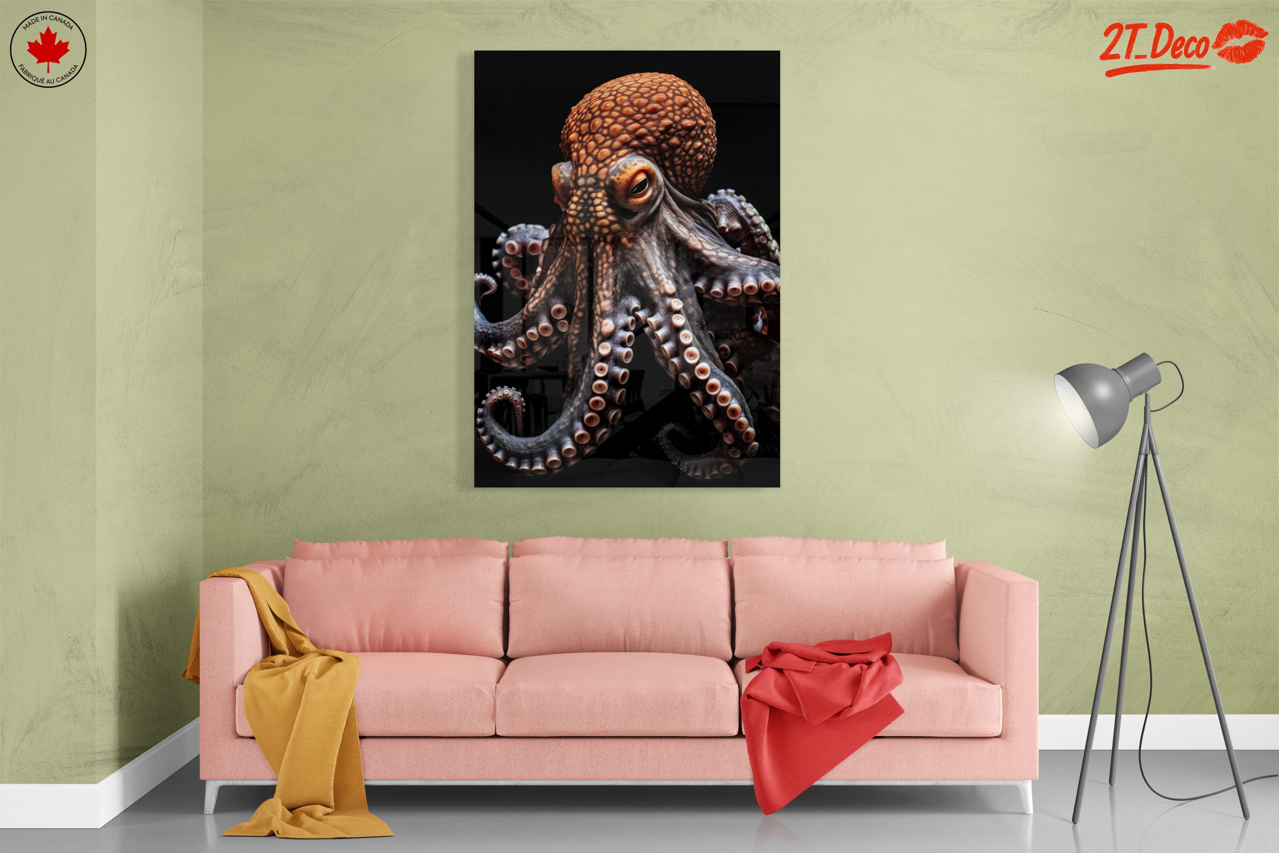 Stunning Octopus Wall Art - Image 7