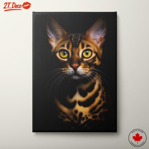 Stunning Bengal Cat Close-Up
