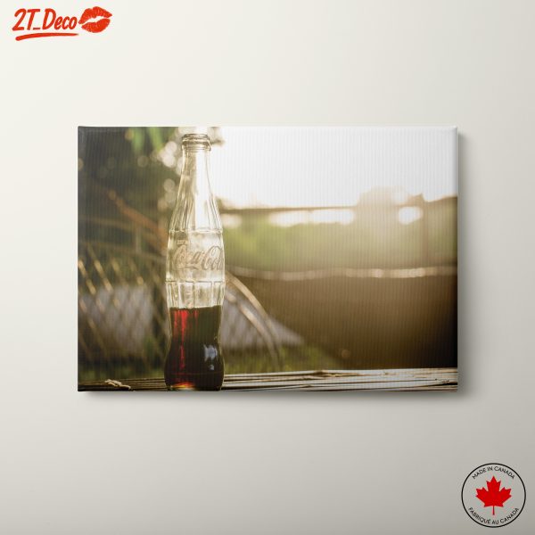 Classic Coca-Cola Bottle in Natural Light