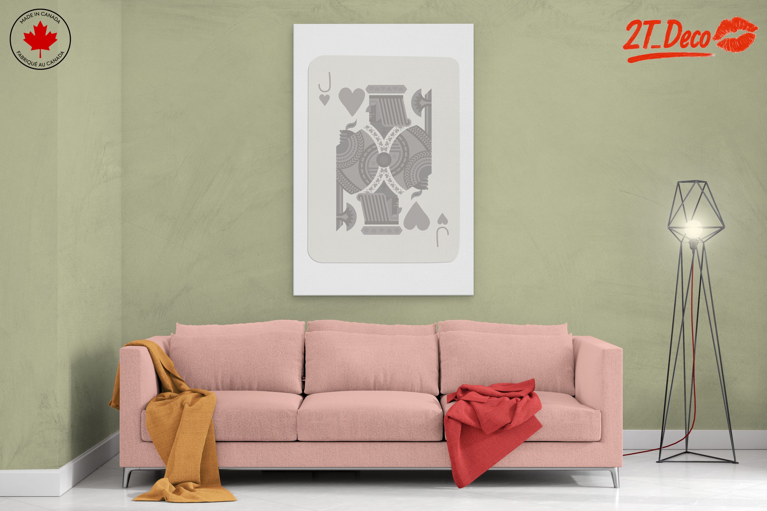 Stylized Playing Card Design Art - Image 2