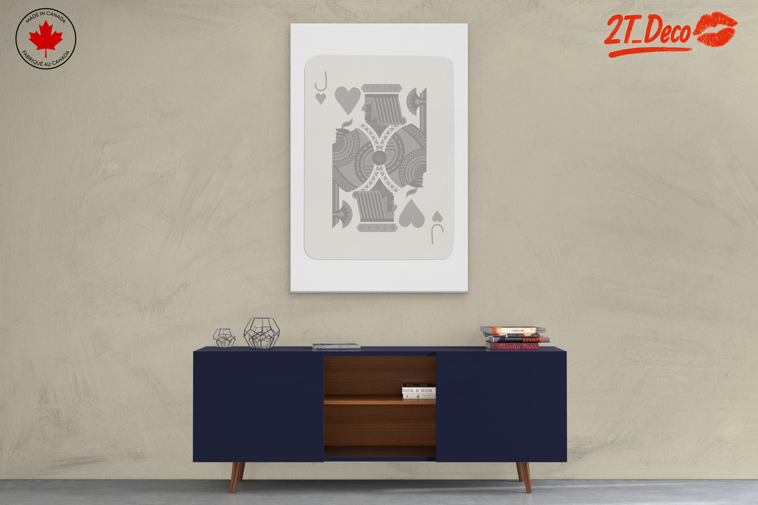 Stylized Playing Card Design Art - Image 3