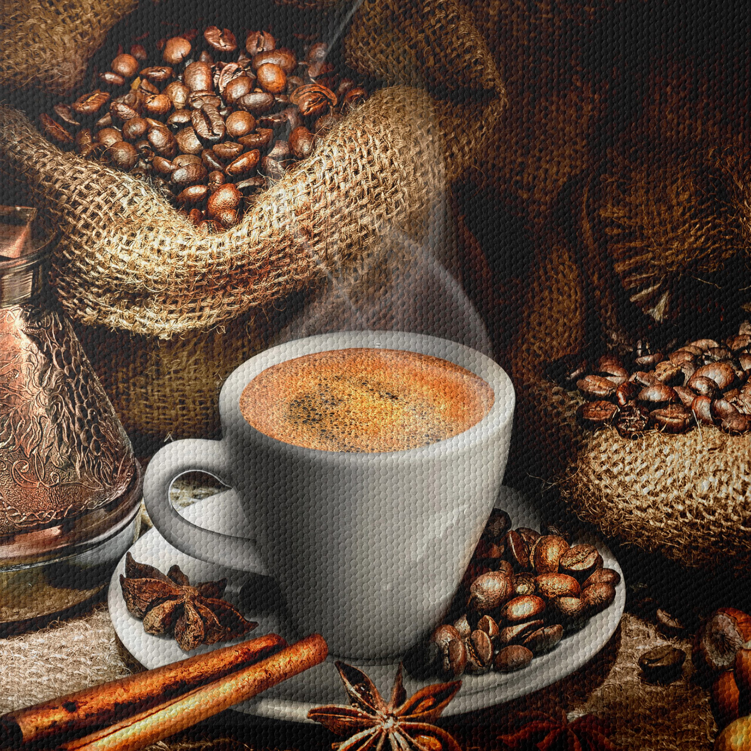 Freshly Brewed Coffee with Spices and Beans - Image 4