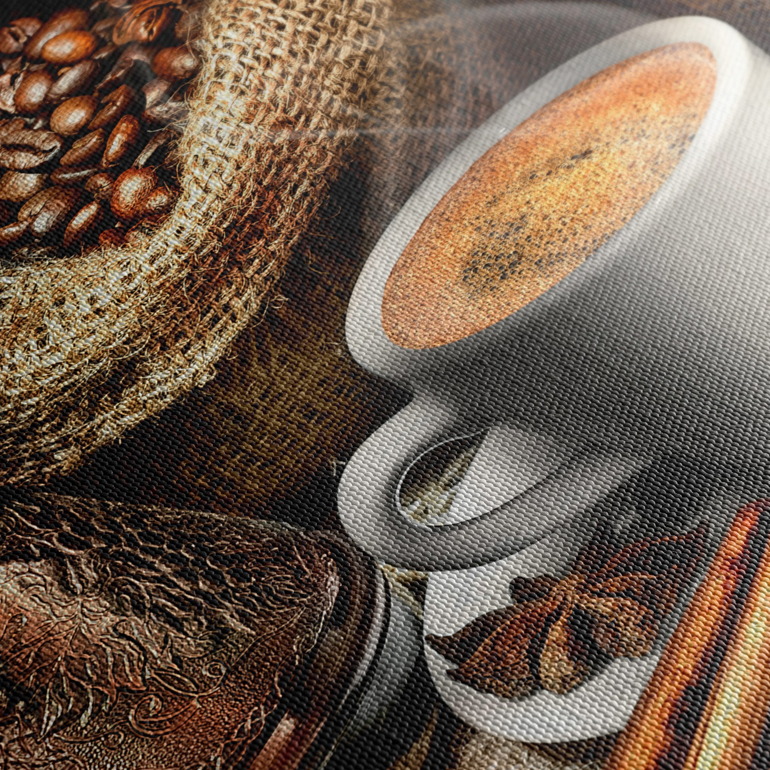 Freshly Brewed Coffee with Spices and Beans - Image 5