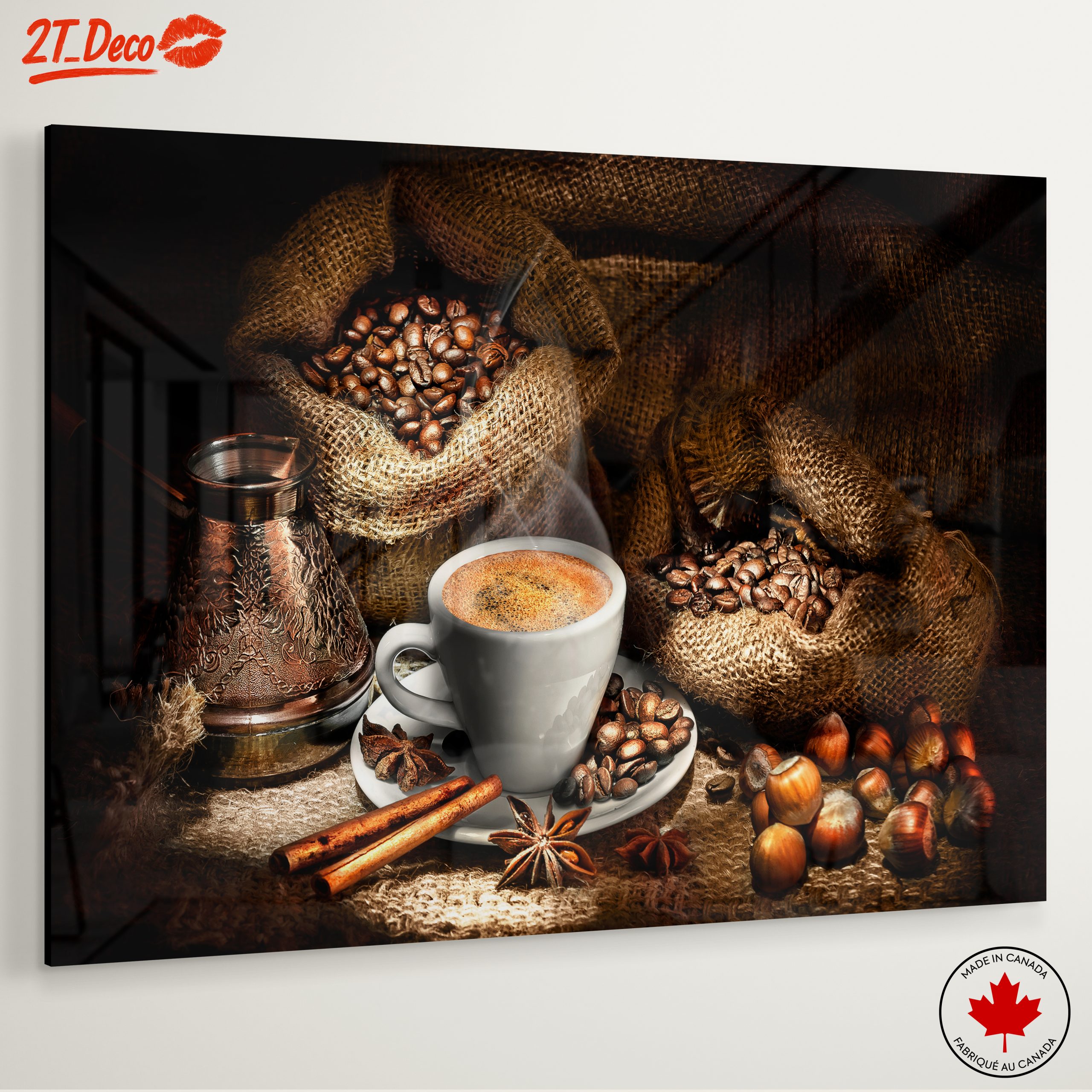 Freshly Brewed Coffee with Spices and Beans - Image 6