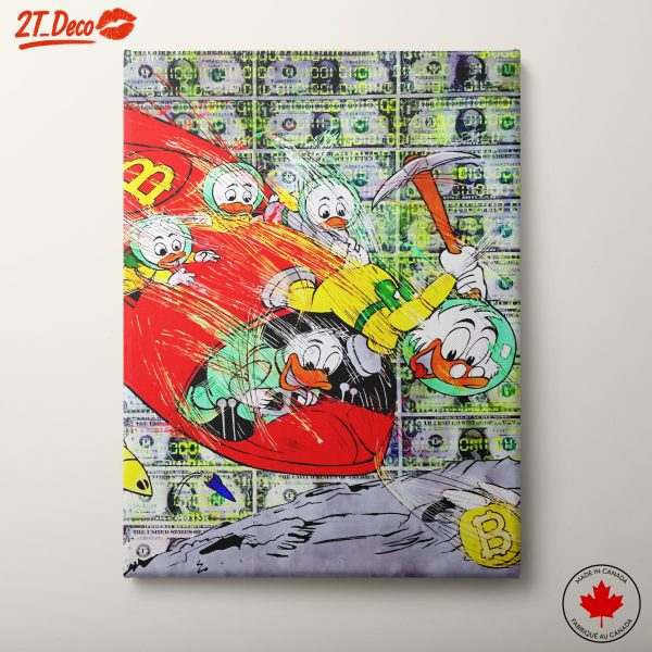 Exciting Cartoon Duck Adventure