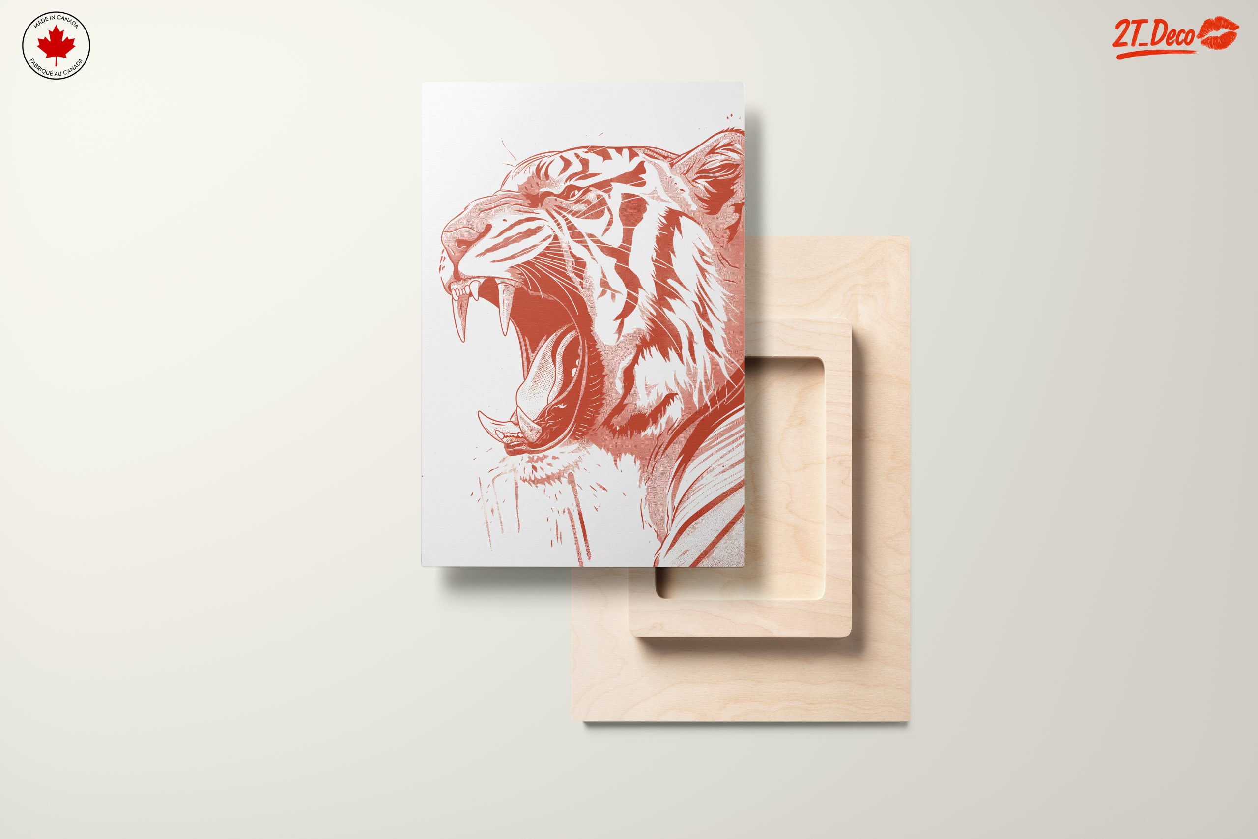 Artistic Tiger Portrait in Bold Style - Image 11