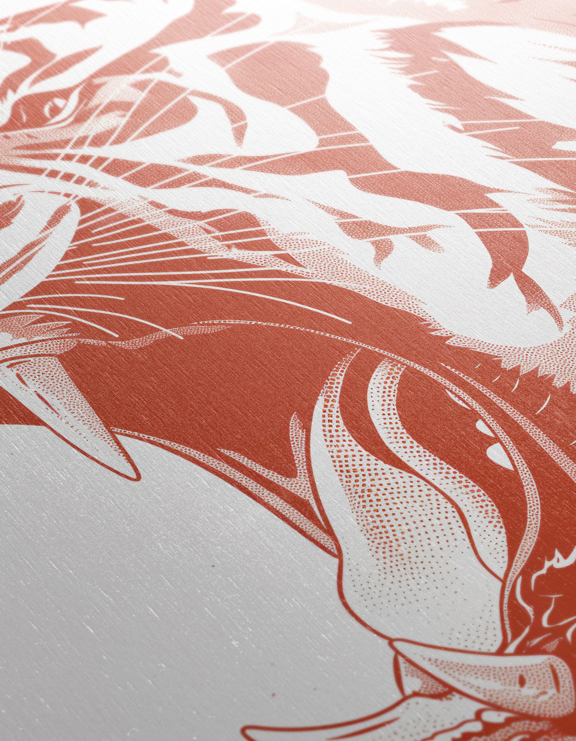Artistic Tiger Portrait in Bold Style - Image 12