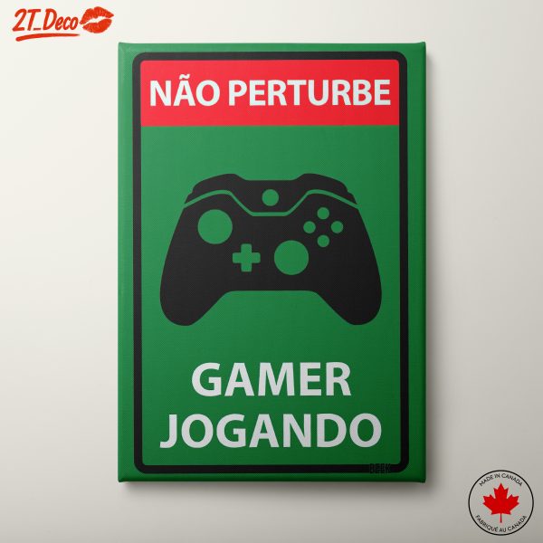 Gamer Culture Sign Art for Enthusiasts