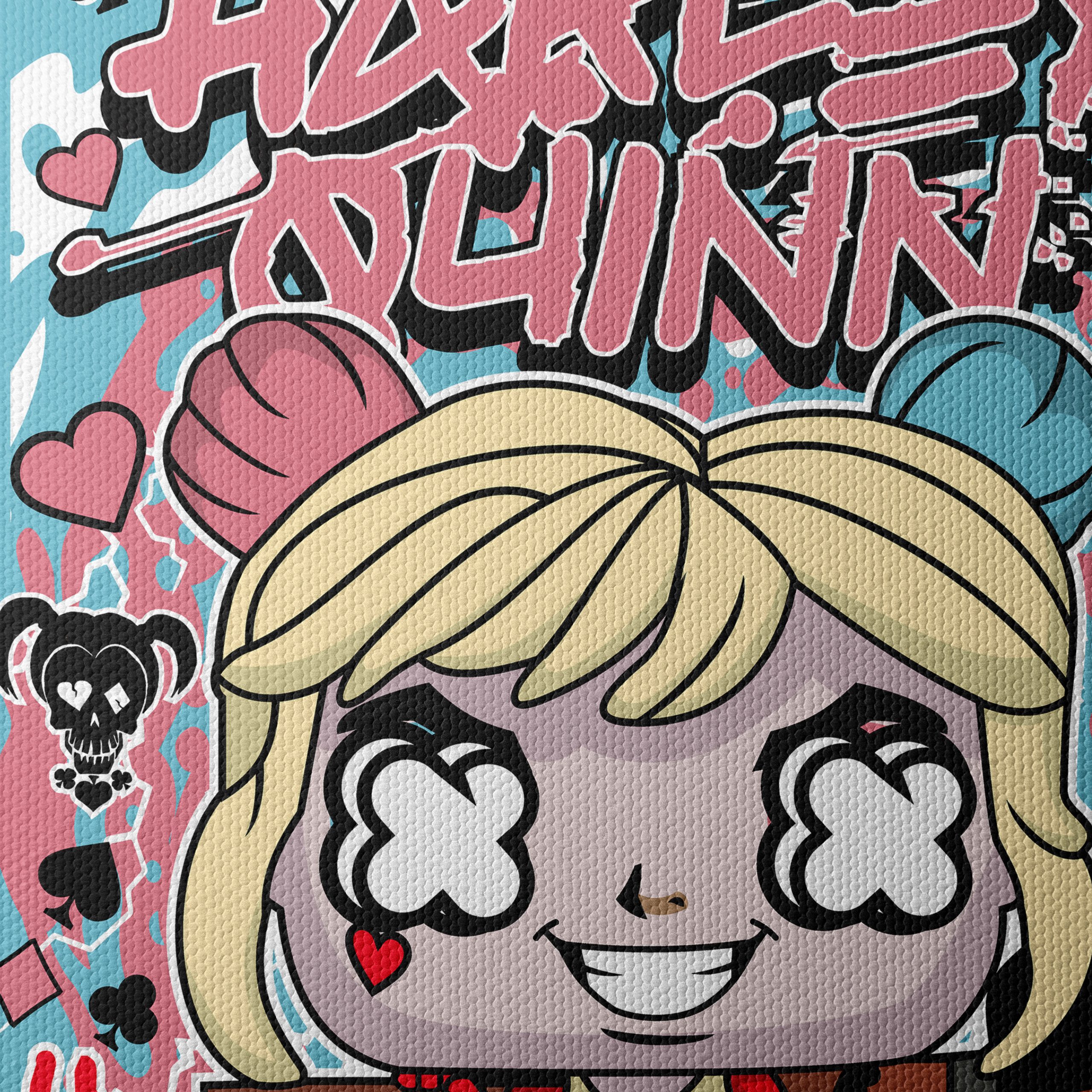 Harley Quinn Cartoon Art - Image 4