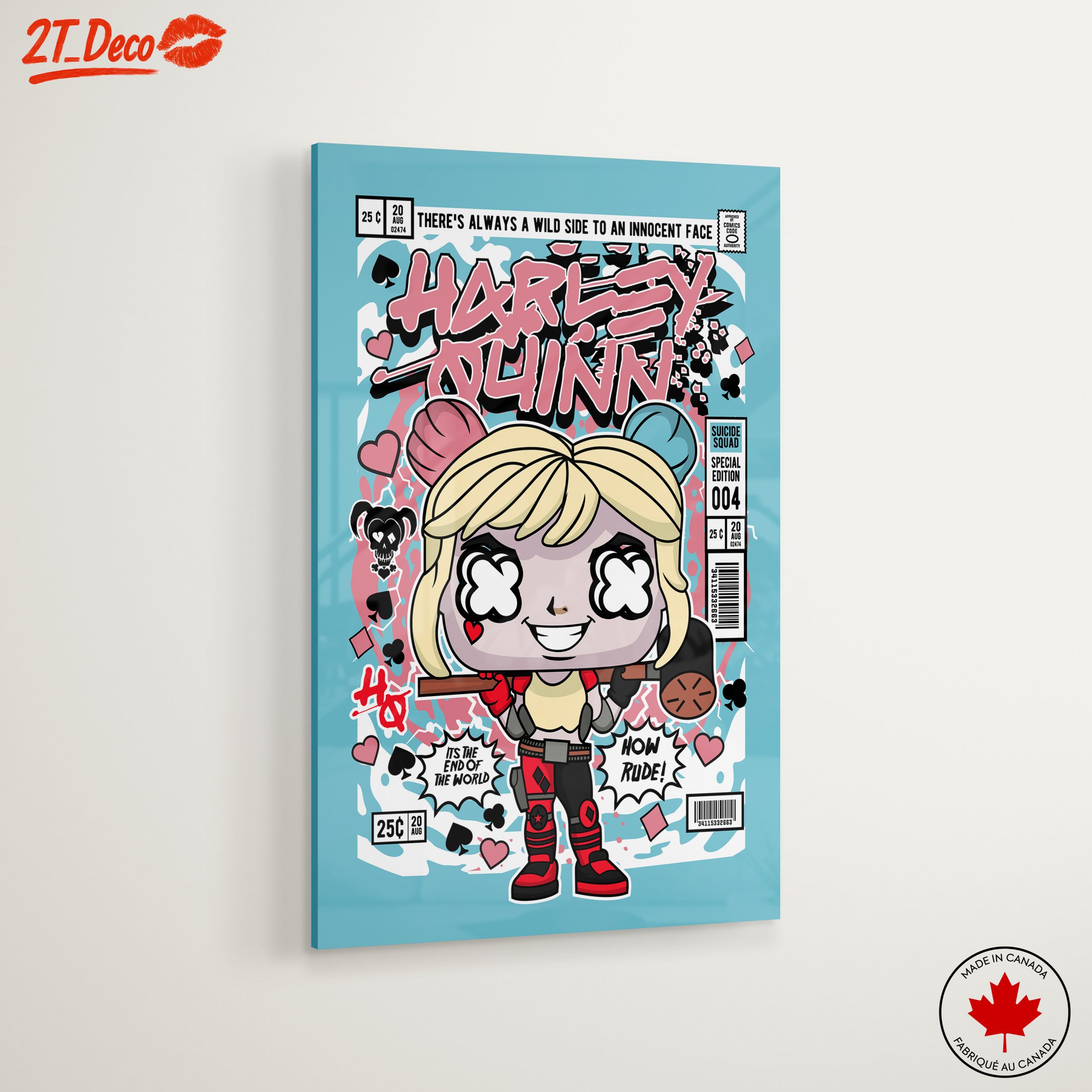 Harley Quinn Cartoon Art - Image 6