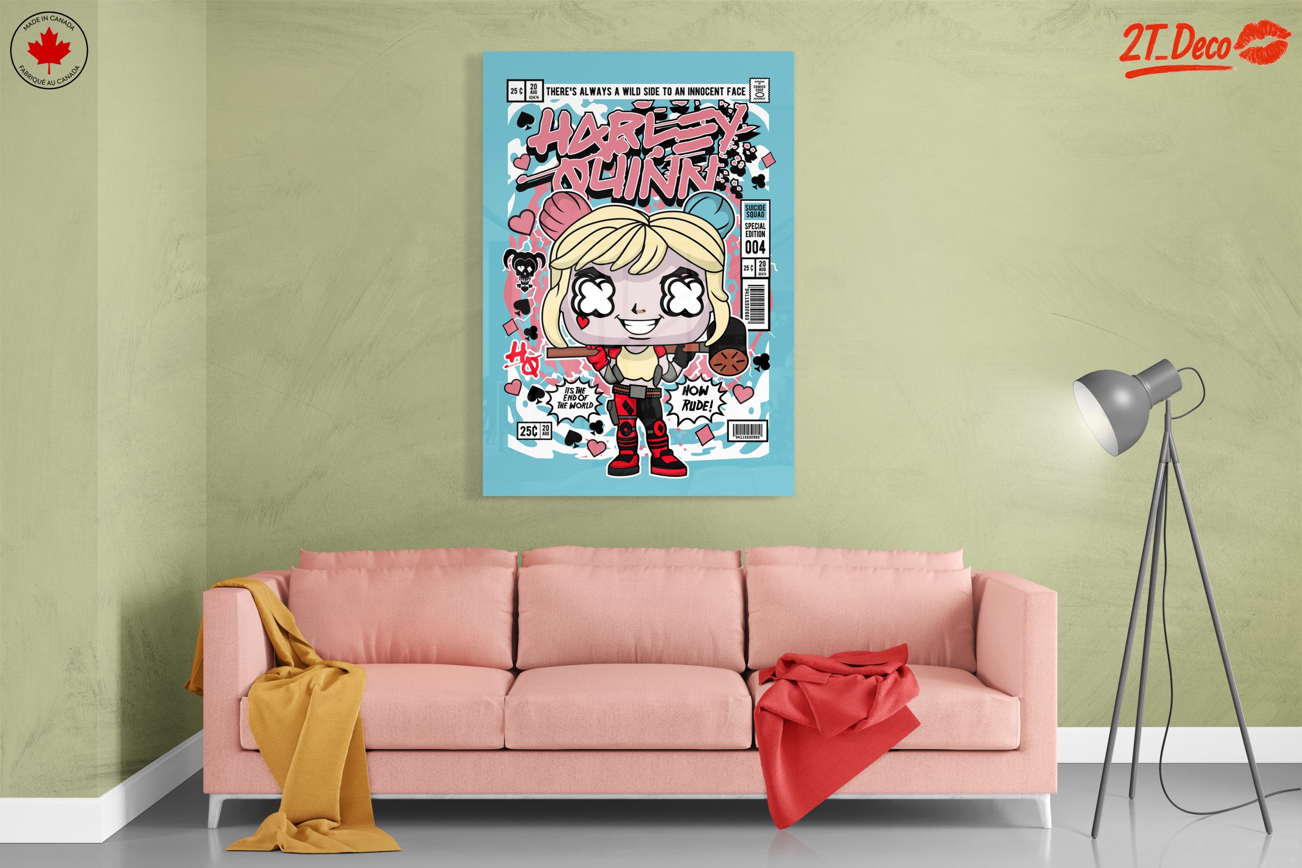 Harley Quinn Cartoon Art - Image 7