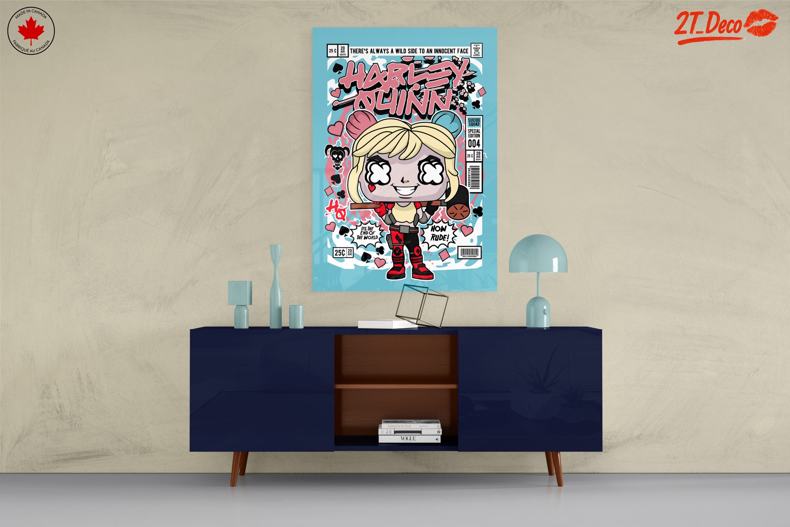 Harley Quinn Cartoon Art - Image 8