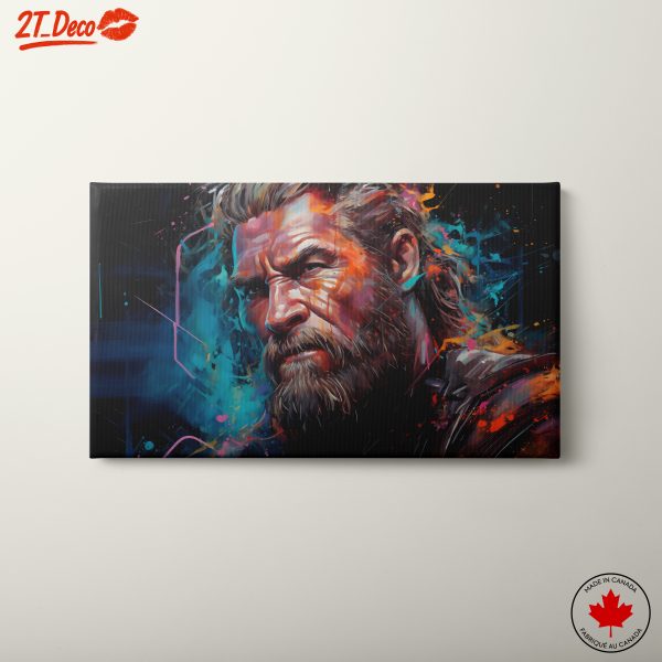 Bold Stylized Character Portrait Artwork