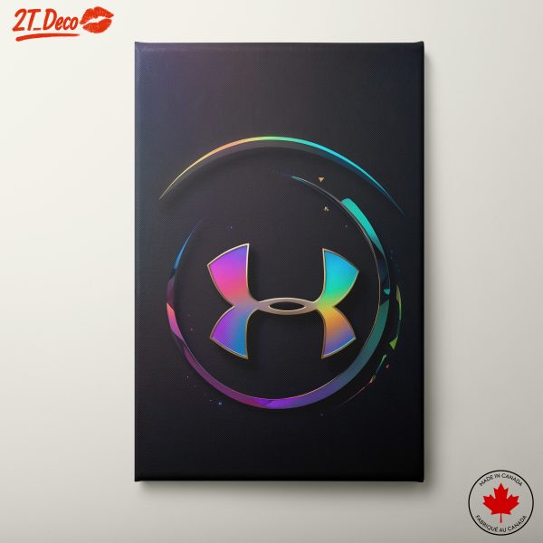 Under Armour Logo Art in Colorful Design